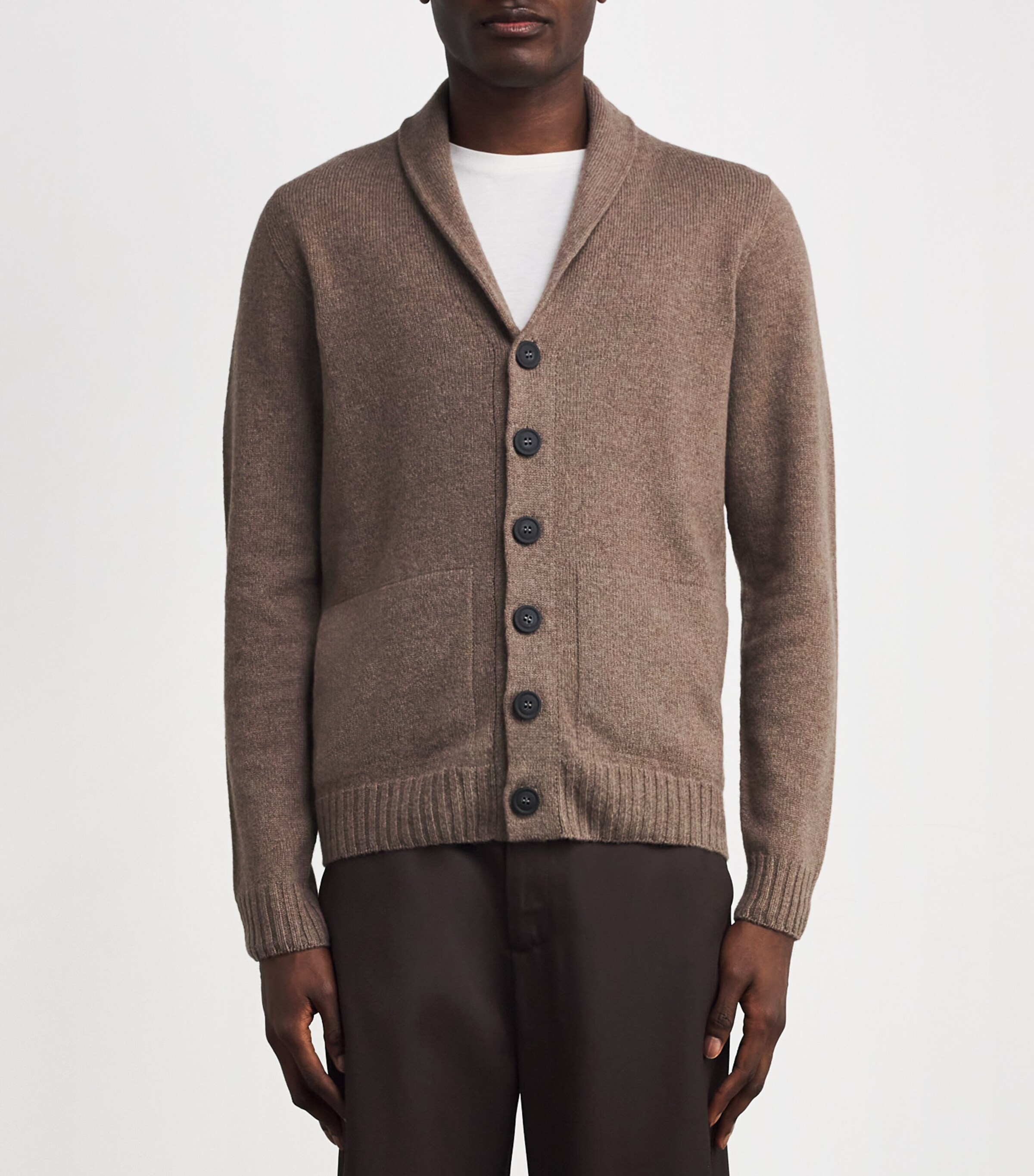 トップス JOHN SMEDLEY Wool Cardigan John Smedley Eco Cashmere Shawl Collar Rockford Cardigan