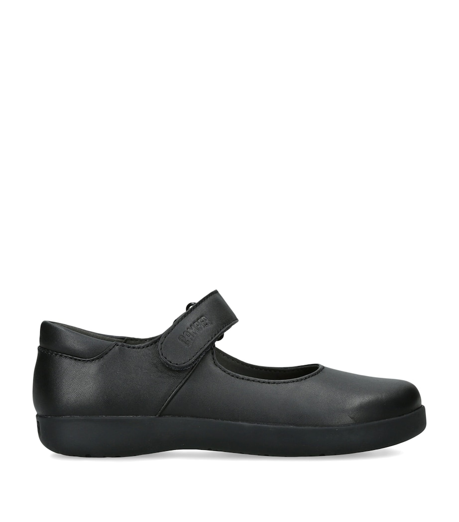 Camper Leather Spiral Comet Mary Janes Black Image 1