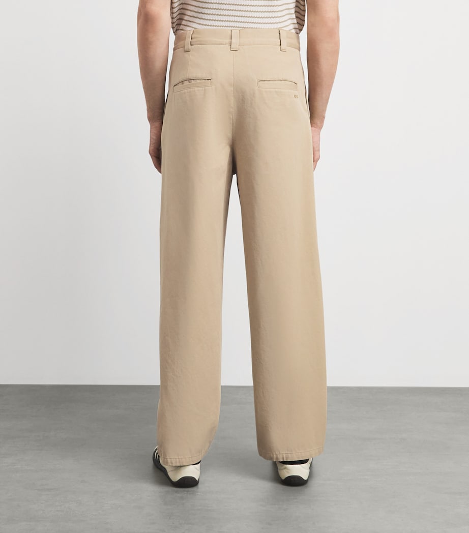 A.P.C. Mens Cotton Ricky Chinos Baa Beige Image 5