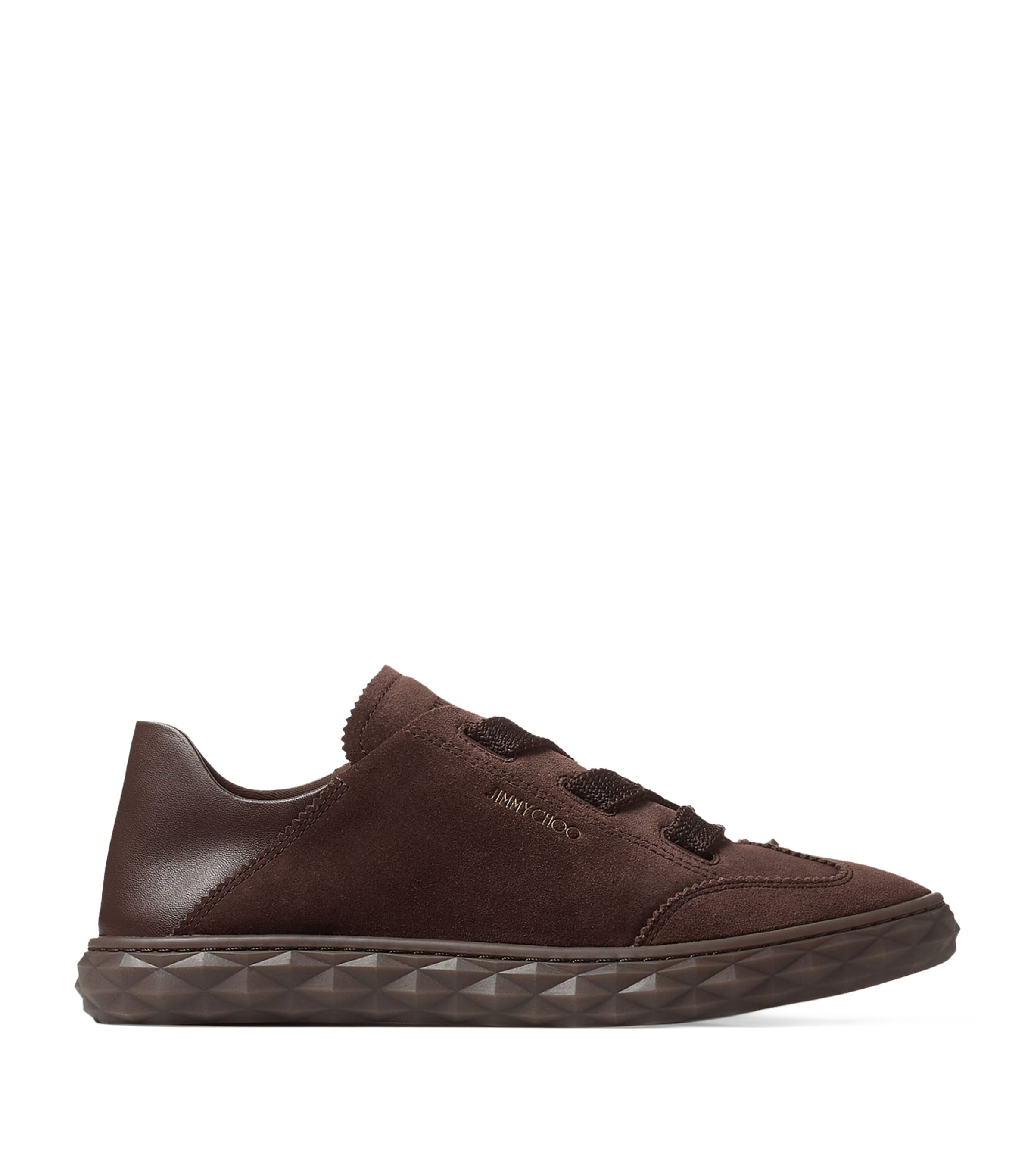 Jimmy Choo Diamond Light Flex F Sneakers In Brown
