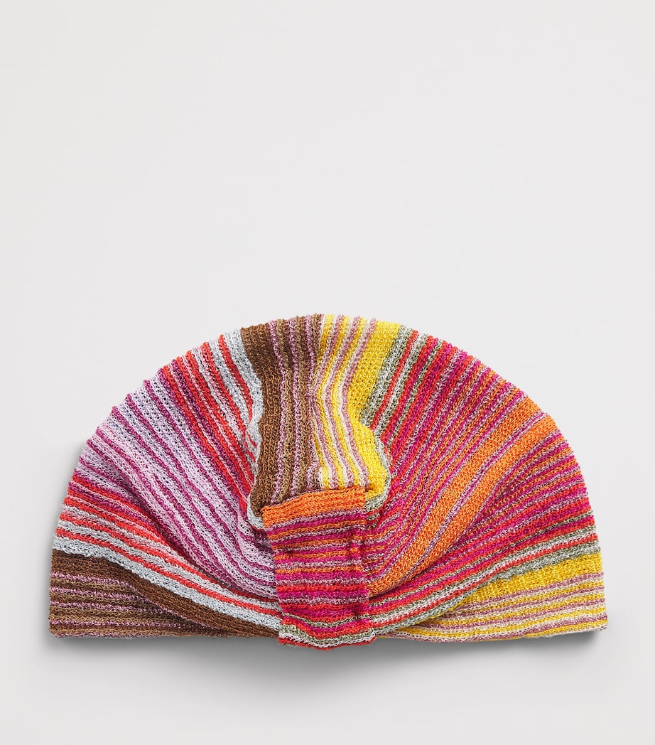 Missoni Knot-Front Stripe Turban Image 3