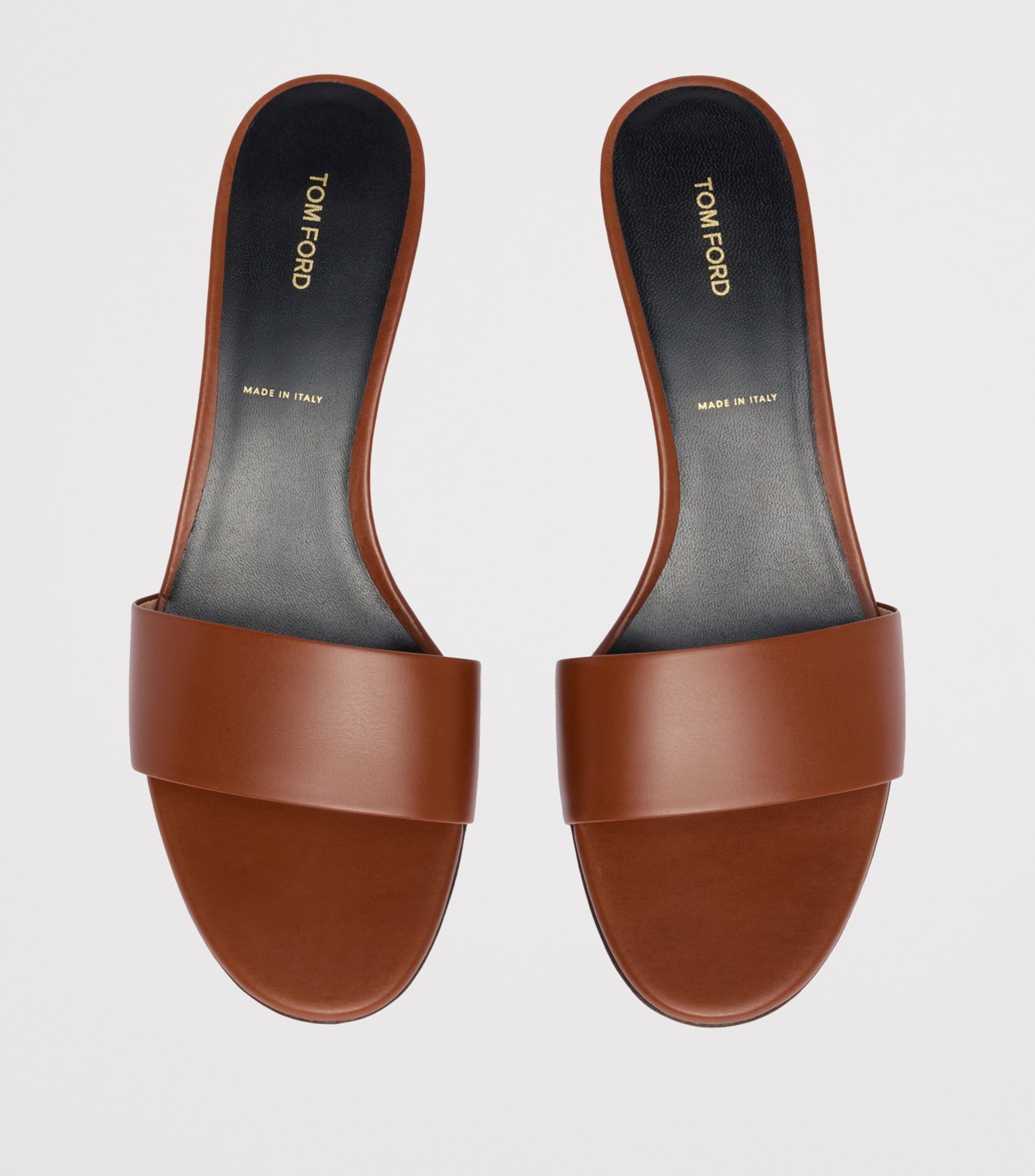 TOM FORD Calfskin Mules 55 Eao Image 3