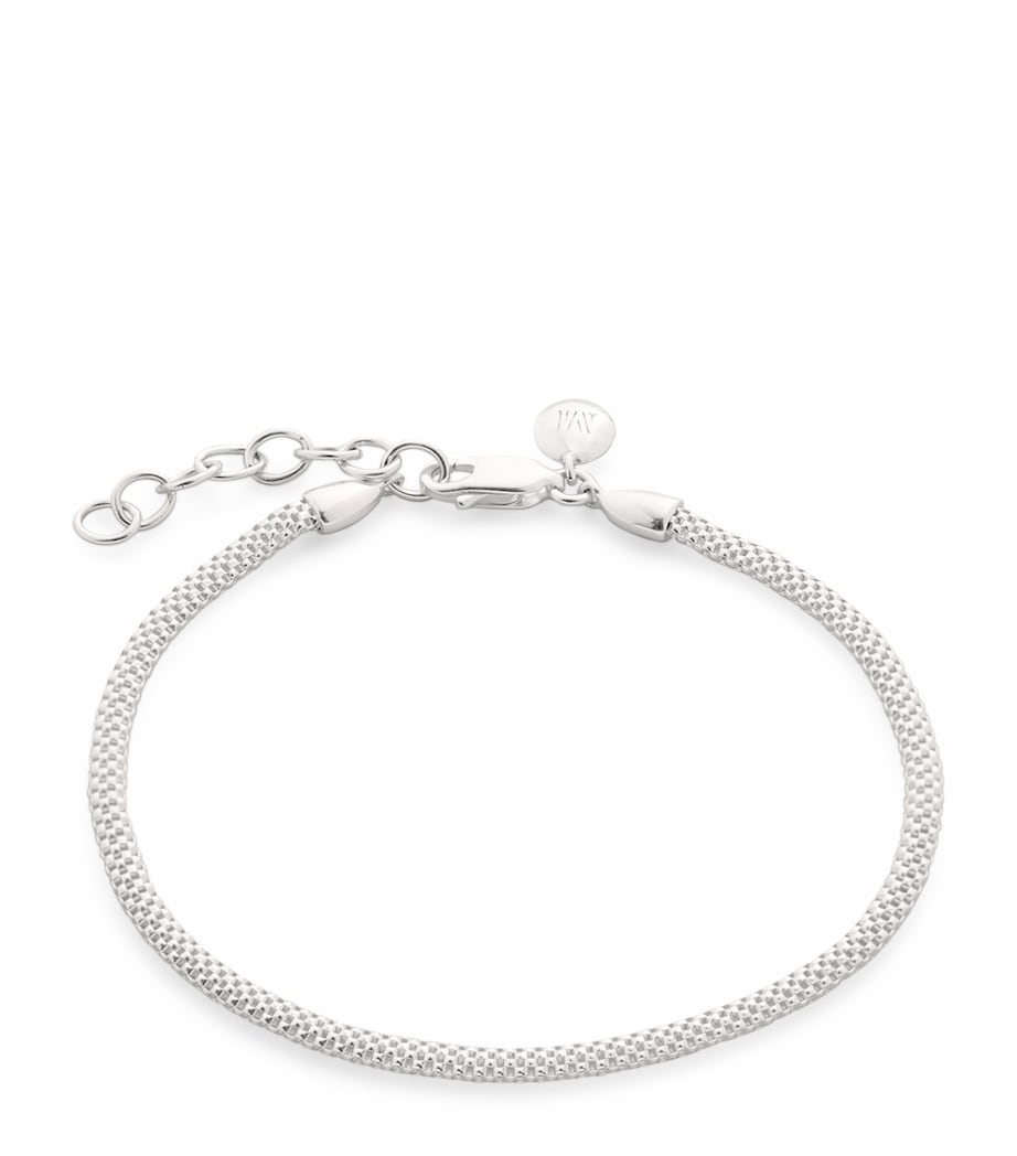 Monica Vinader Sterling Silver Heirloom Chain Bracelet Sterling Silver Image 1