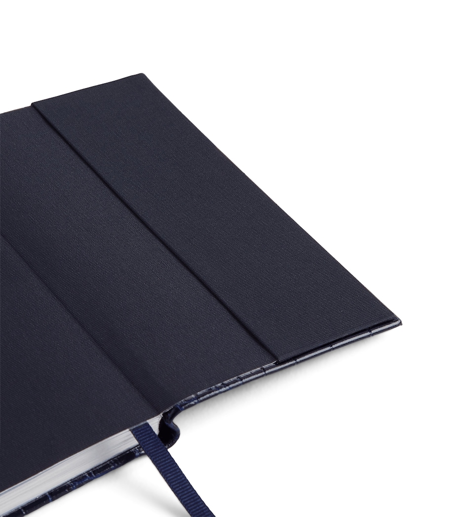 Smythson Leather Panama Weekly Diary 2027 Navy Image 4