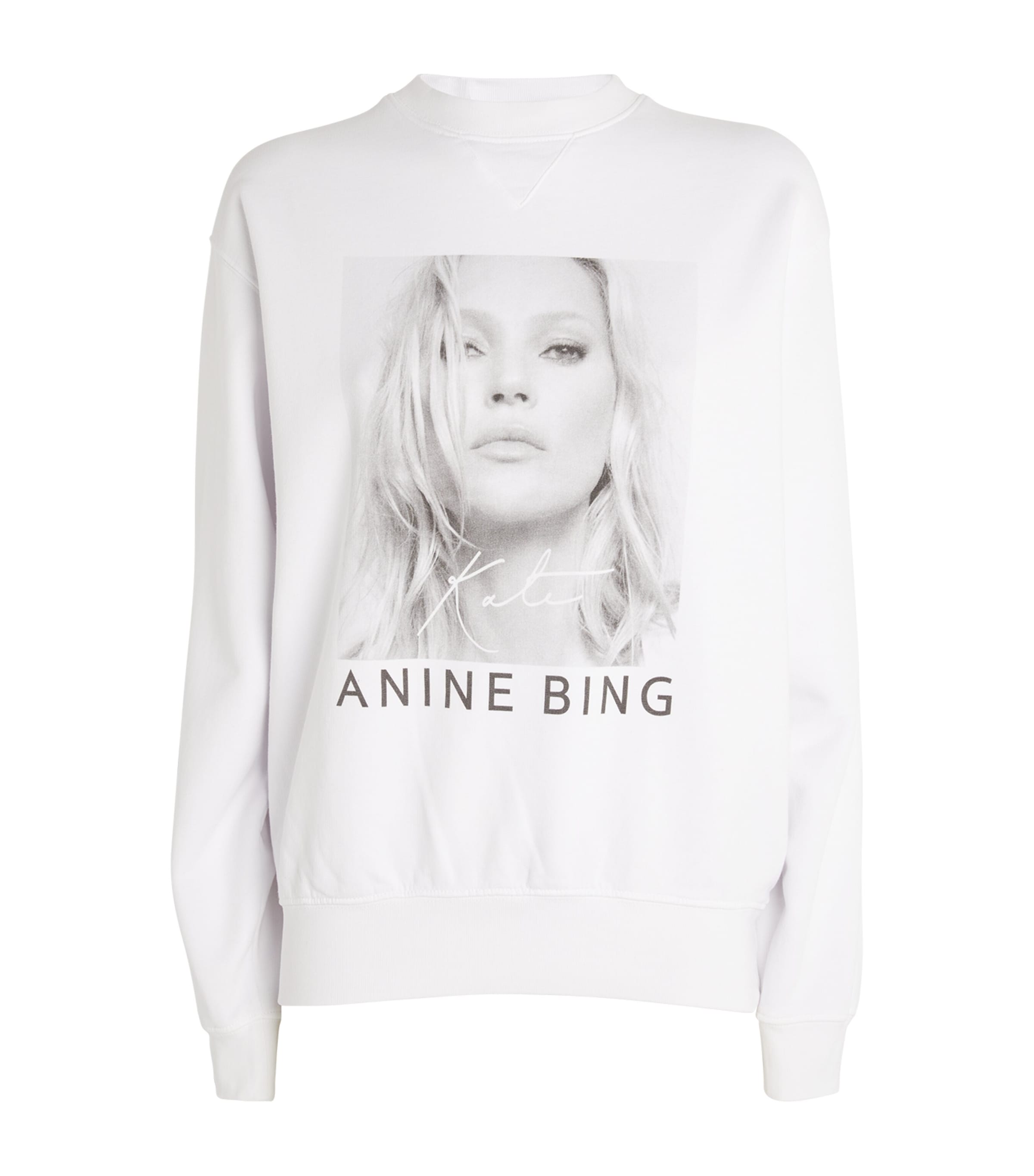 ANINE BING x Kate Moss Ramona Sweatshirt | Women Bestsellers | Clothing | Women Clothing | Tops | Sweatshirts & Hoodies | Loungewear | Lounge Tops | Designers | ANINE BING