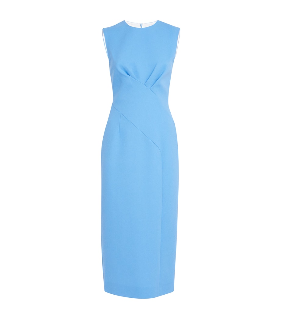 Wool Mila Midi Dress CORNFLOWER Image 1