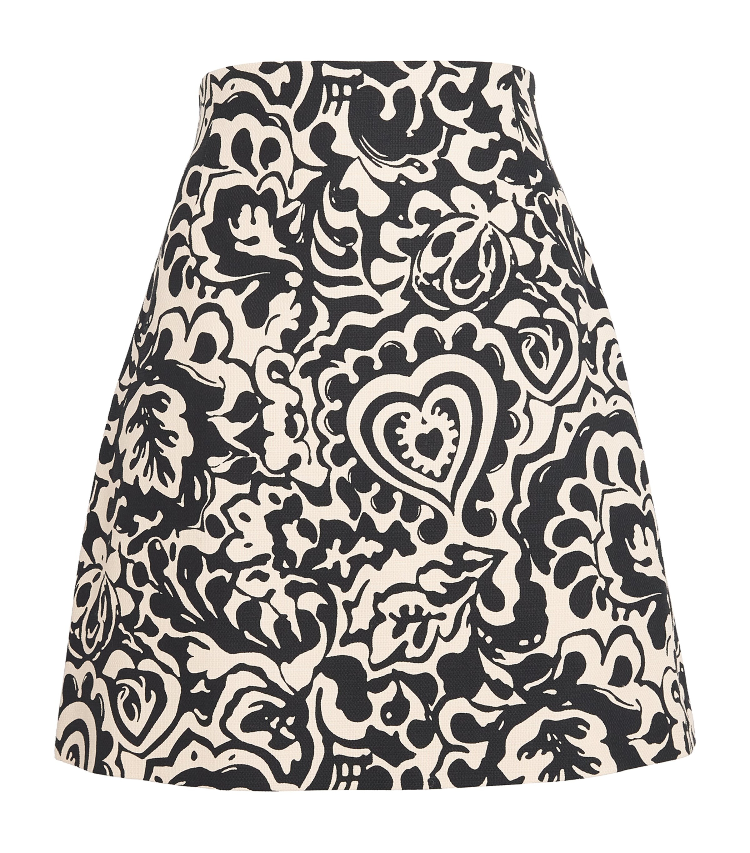 Weekend Max Mara Womens Cotton Mini Skirt Black Image 1