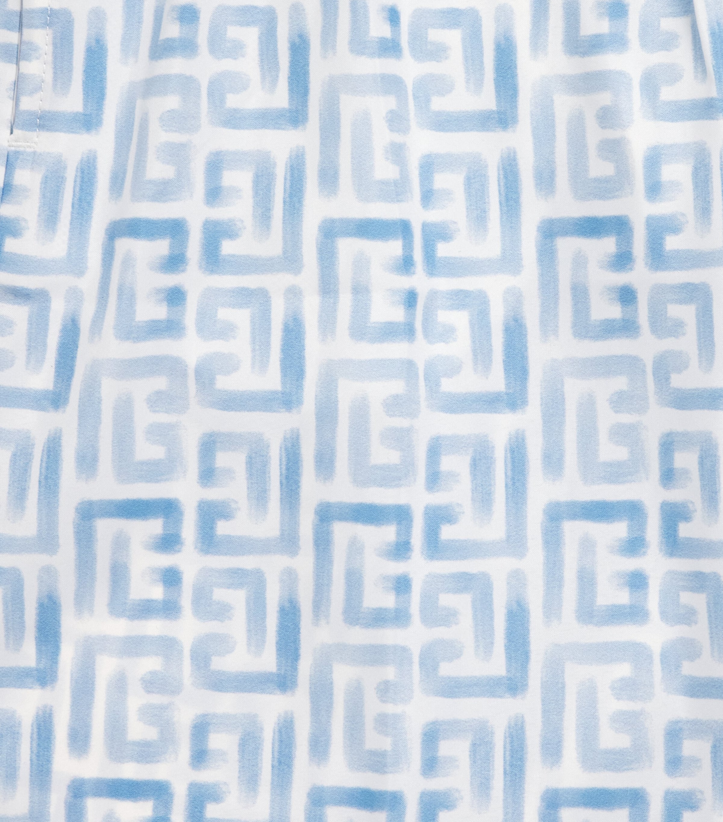 Monogram Swim Shorts (4-14 Years) 100CE WHITE/BLUE Image 3