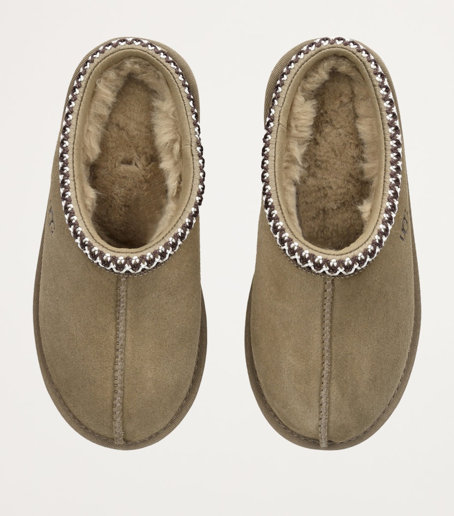 Suede Tasman II Slippers DARK GREEN Image 4