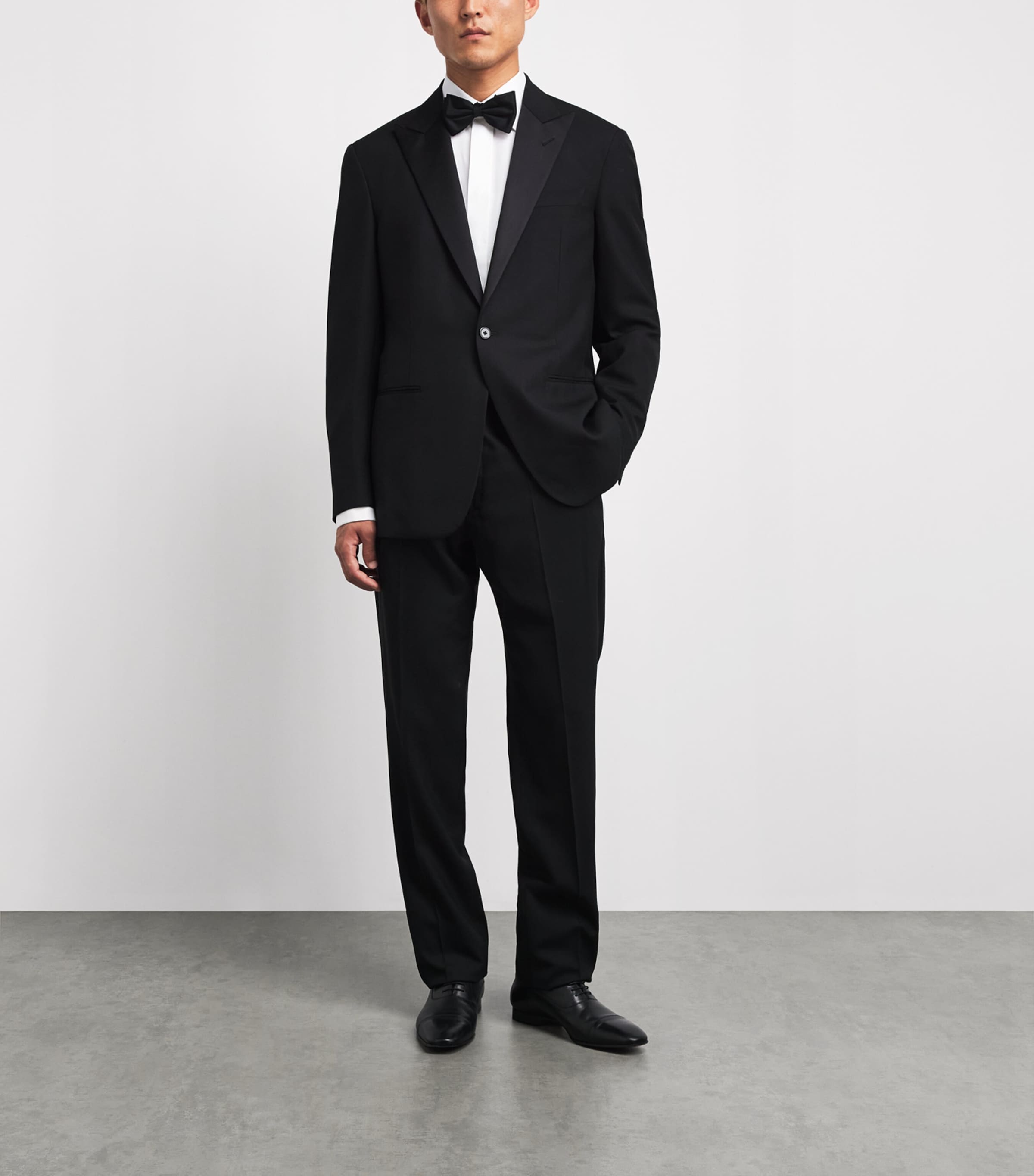 Eton Mens Cotton Hidden Placket Contemporary-Fit Shirt White Image 2