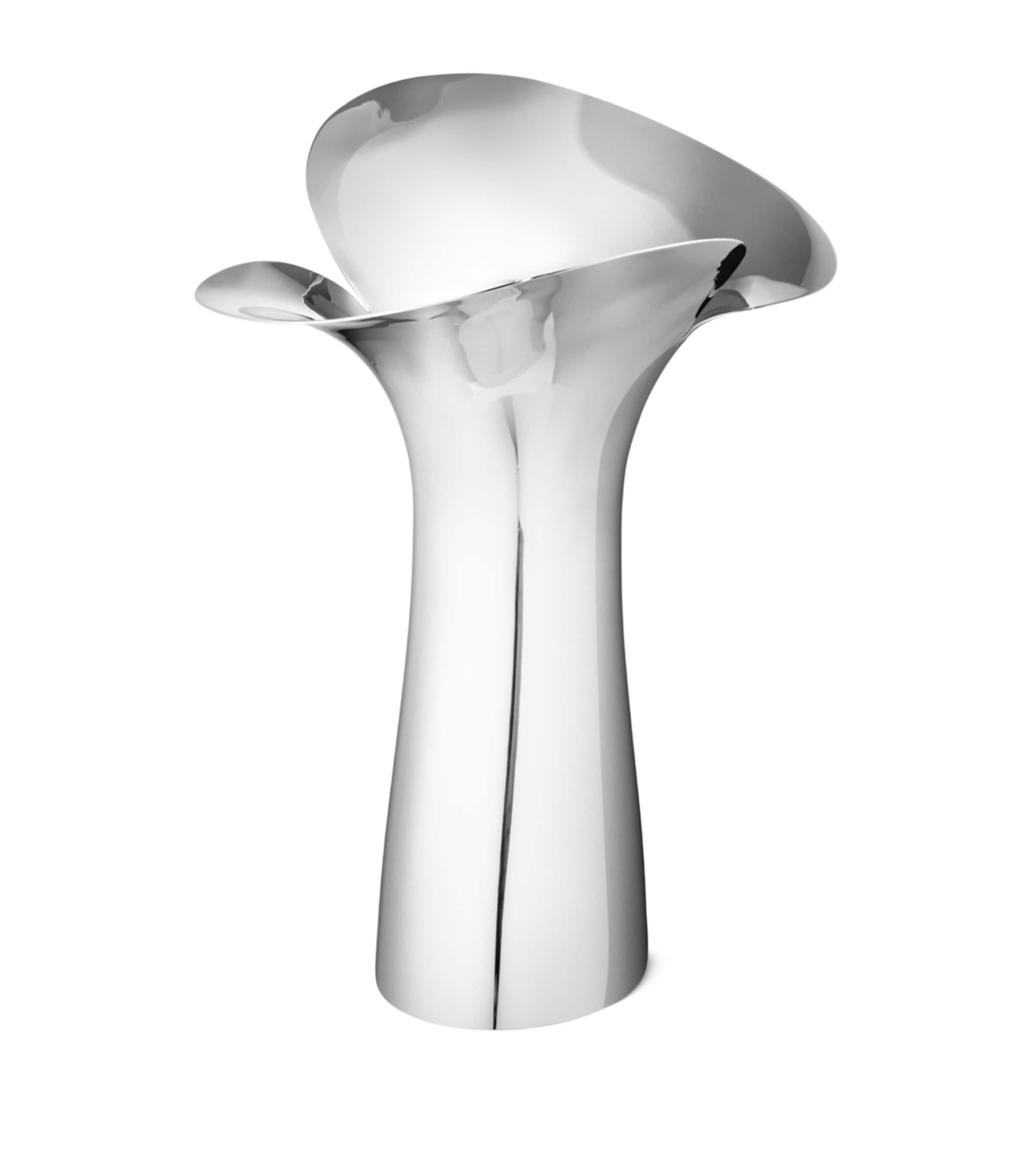 Georg Jensen Bloom Botanica Vase In Silver