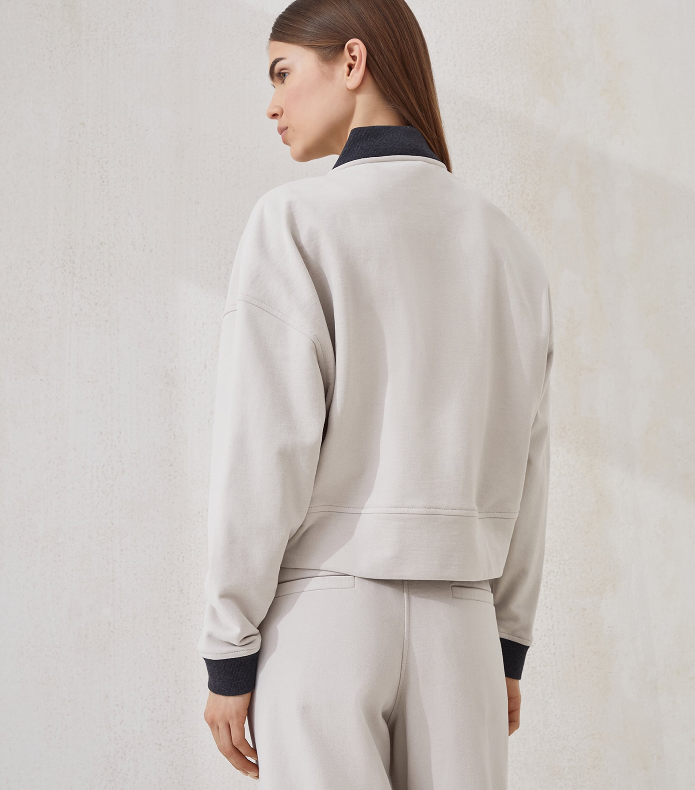 Cotton Terry Cardigan CRY36 Image 3