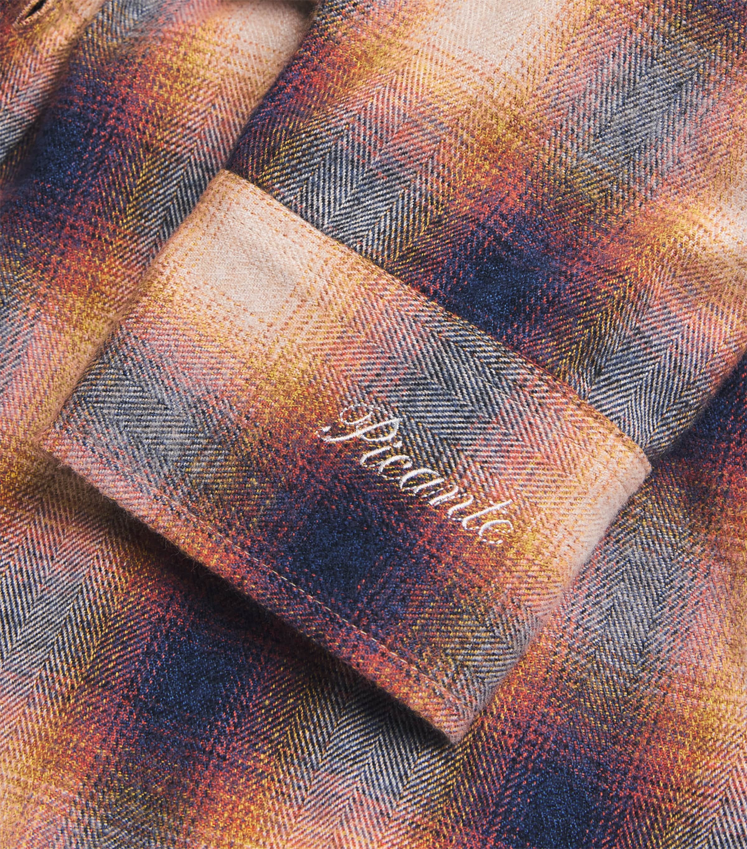 Cotton Flannel Check Rocco Shirt MULTI CHECK Image 5