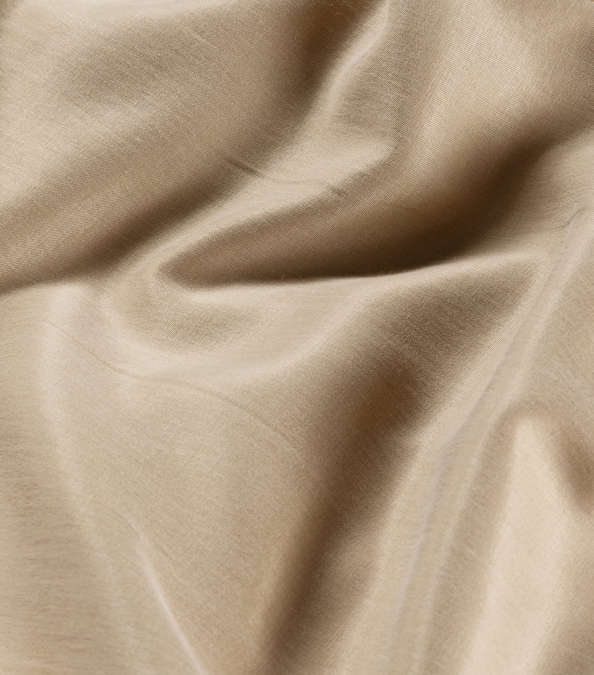 Hamam Set of 2 Alya Blossom Pillowcases (50cm x 70cm) Flax Image 3