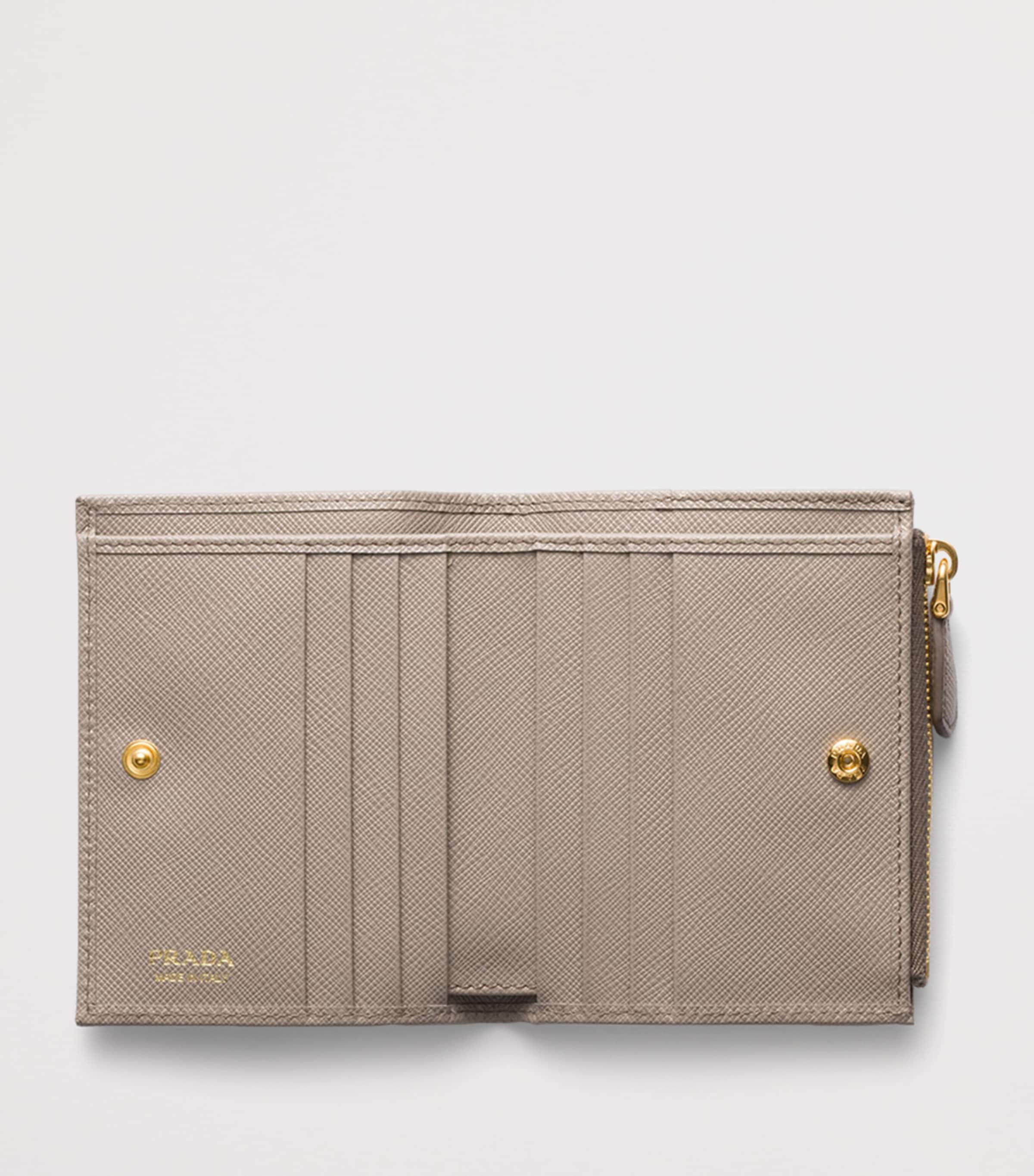 Small Saffiano Leather Wallet F0572 Image 2