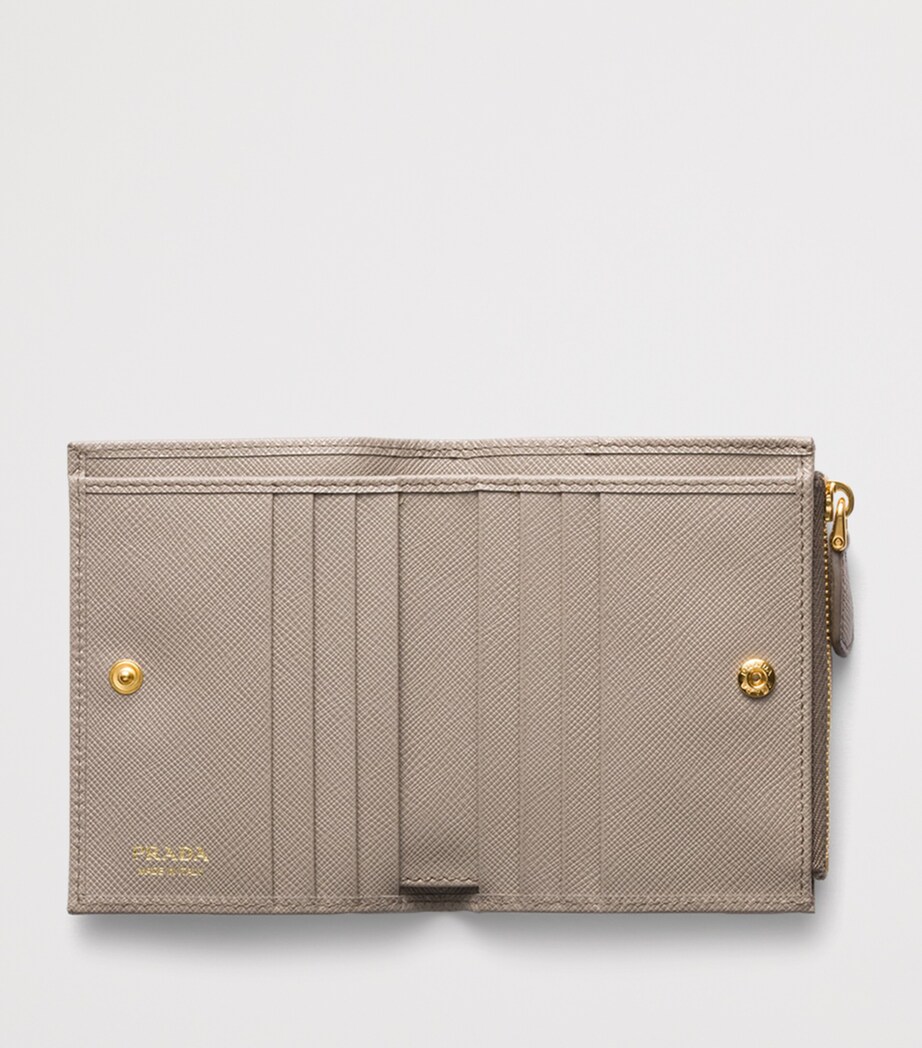 Small Saffiano Leather Wallet F0572 Image 2