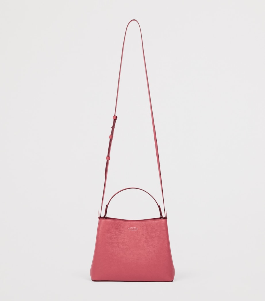 Leather Day Cross-Body Bag RASPBERRY Image 5