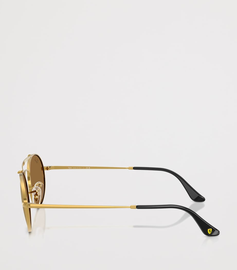 RB3775M Metal Oval Sunglasses F133W4 Image 3