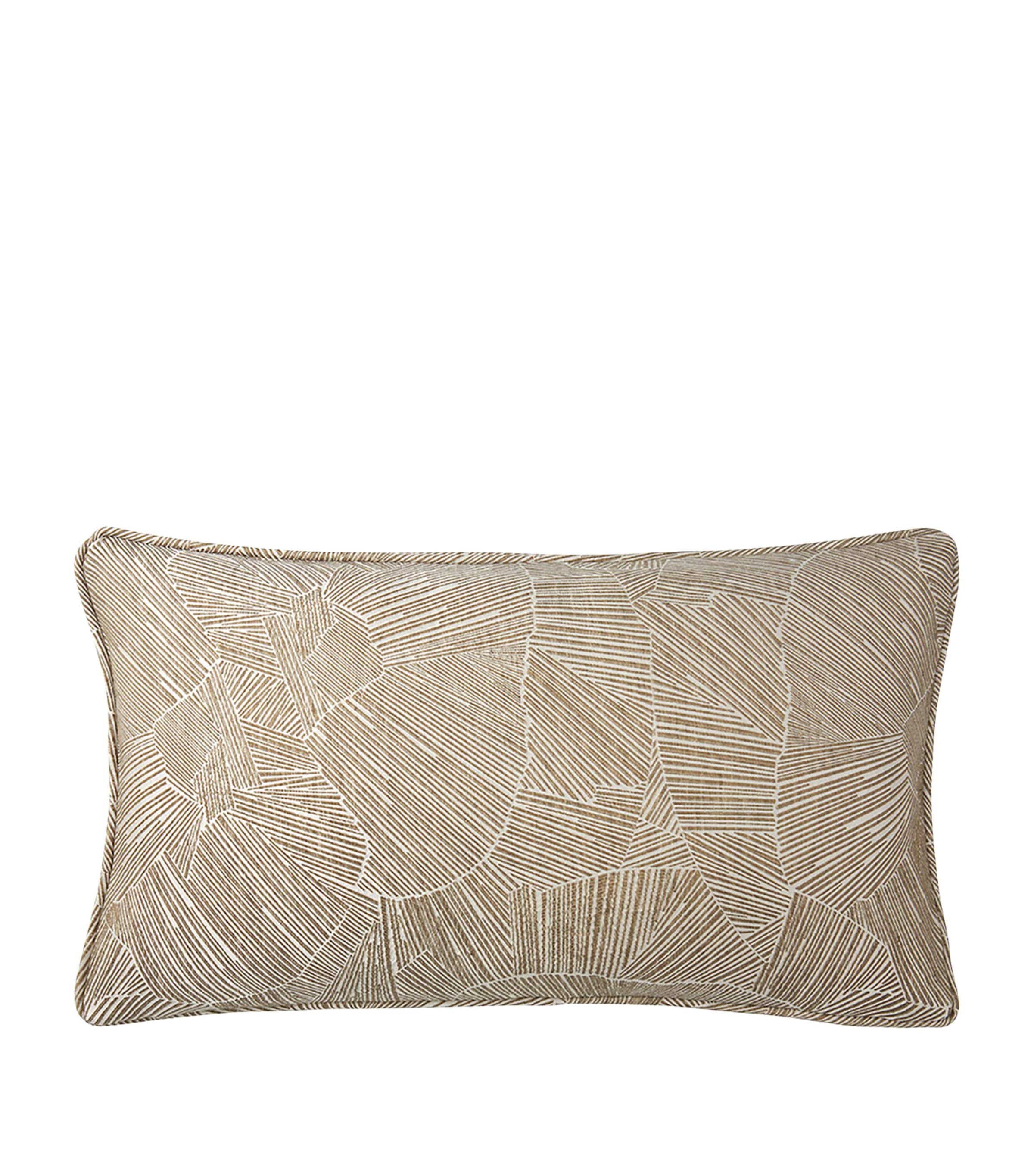Yves Delorme Sequoia Rectangular Cushion Cover In Neutral