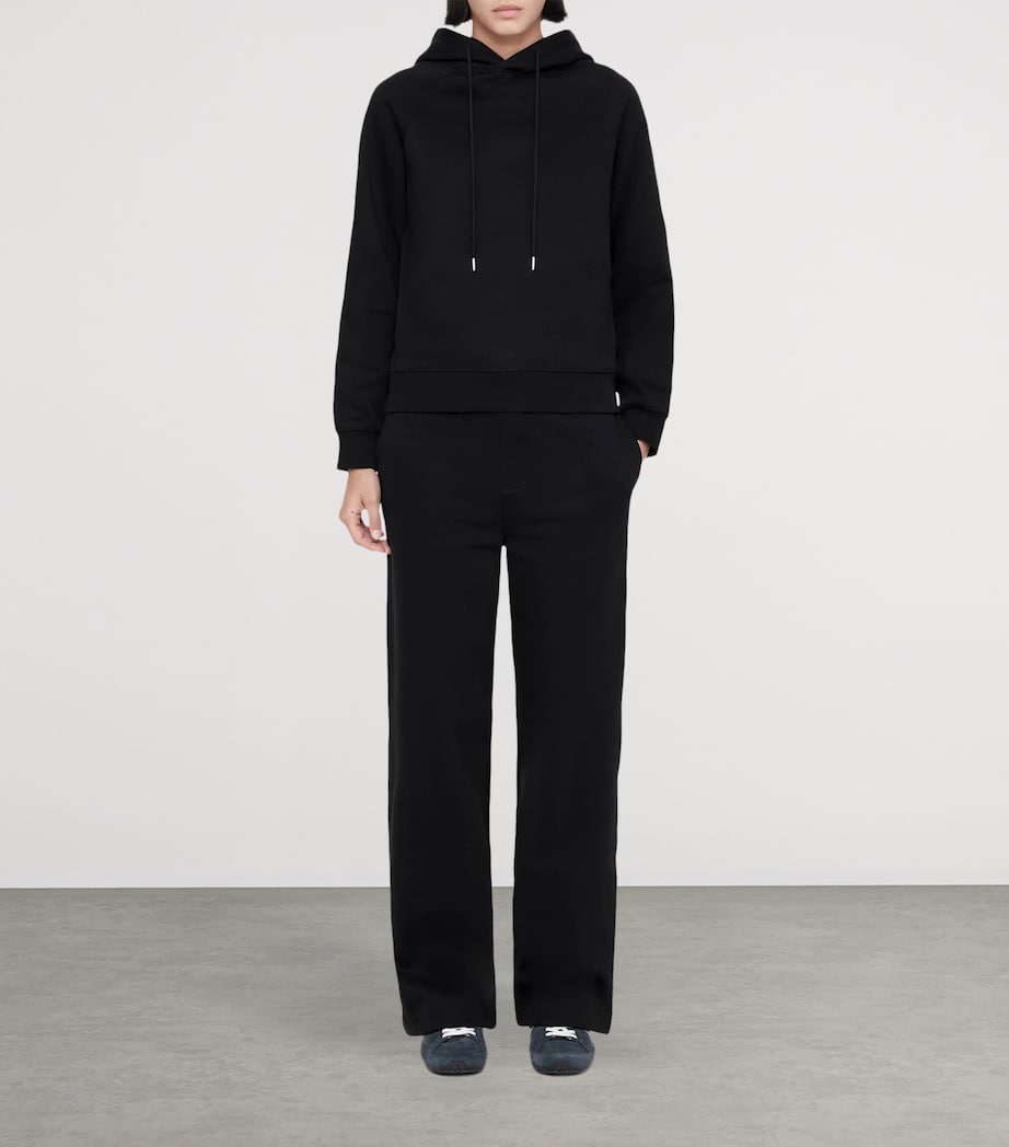 AllSaints Womens Lily Sweatpants Jet Black Image 2