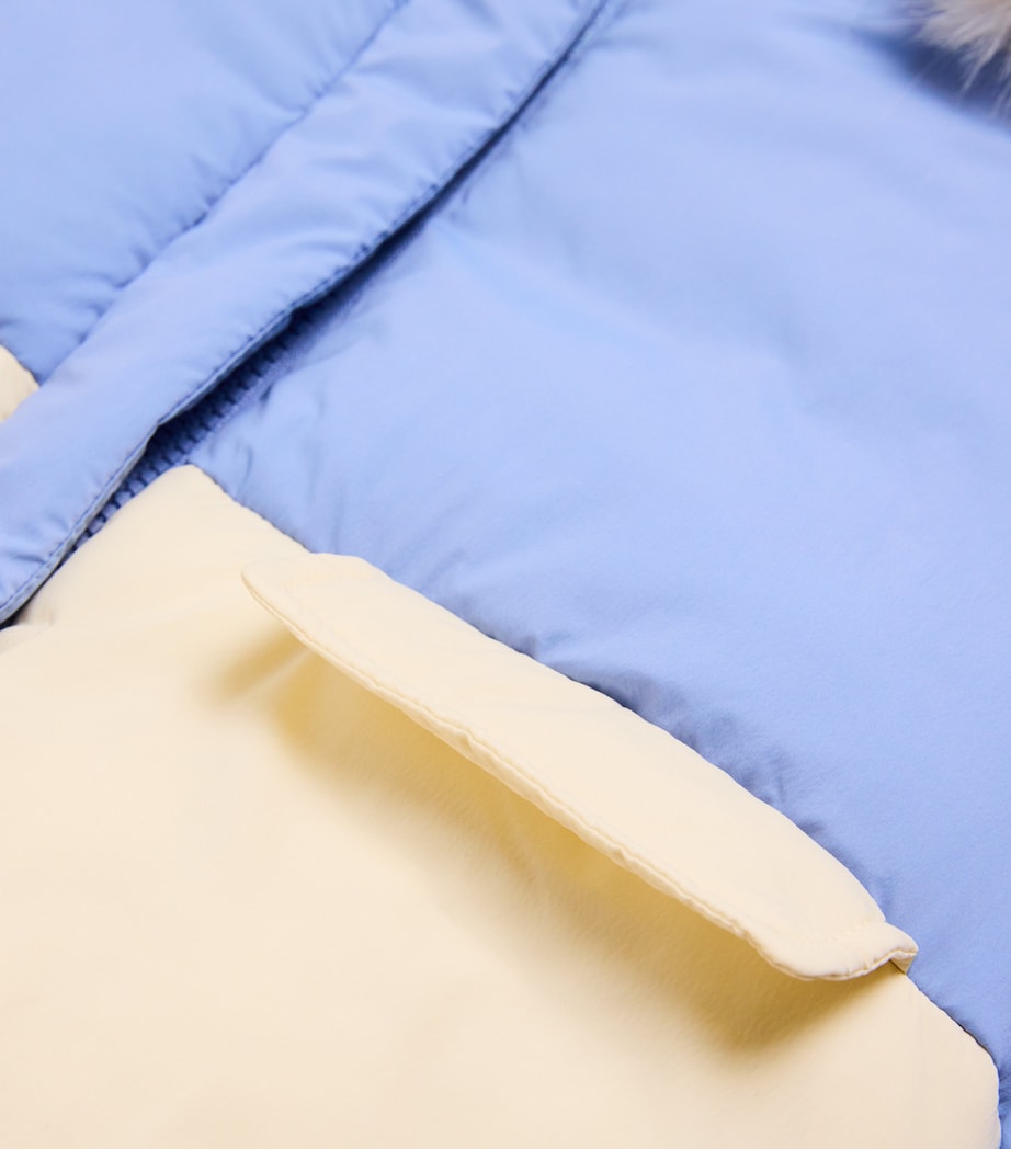 Faux Fur-Trim Padded Puffer Jacket (6 Months - 3 Years) RAINWASH Image 3