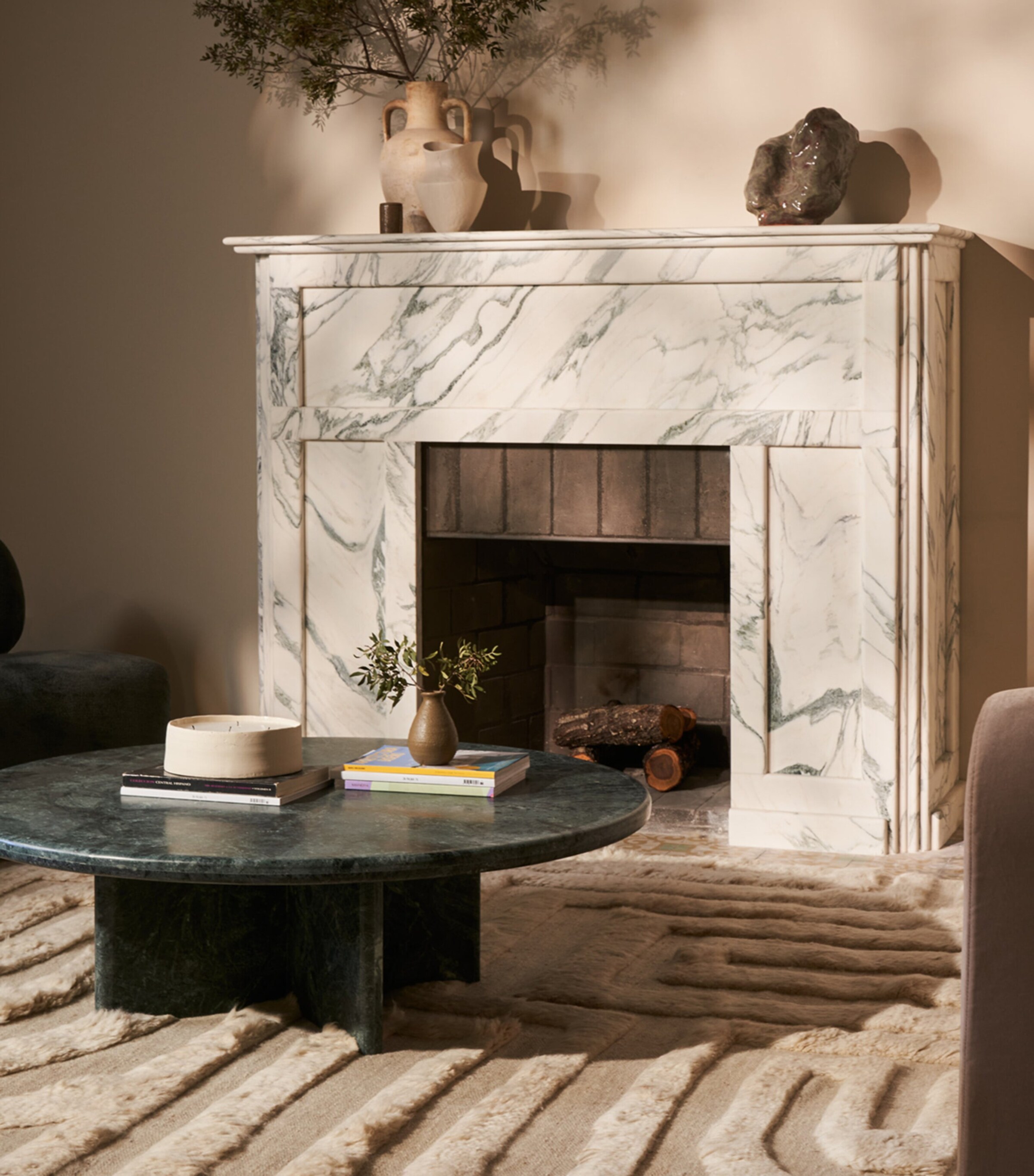 Wool Folk Ivory Rug (2.74m x 1.83m) NEUTRAL Image 4