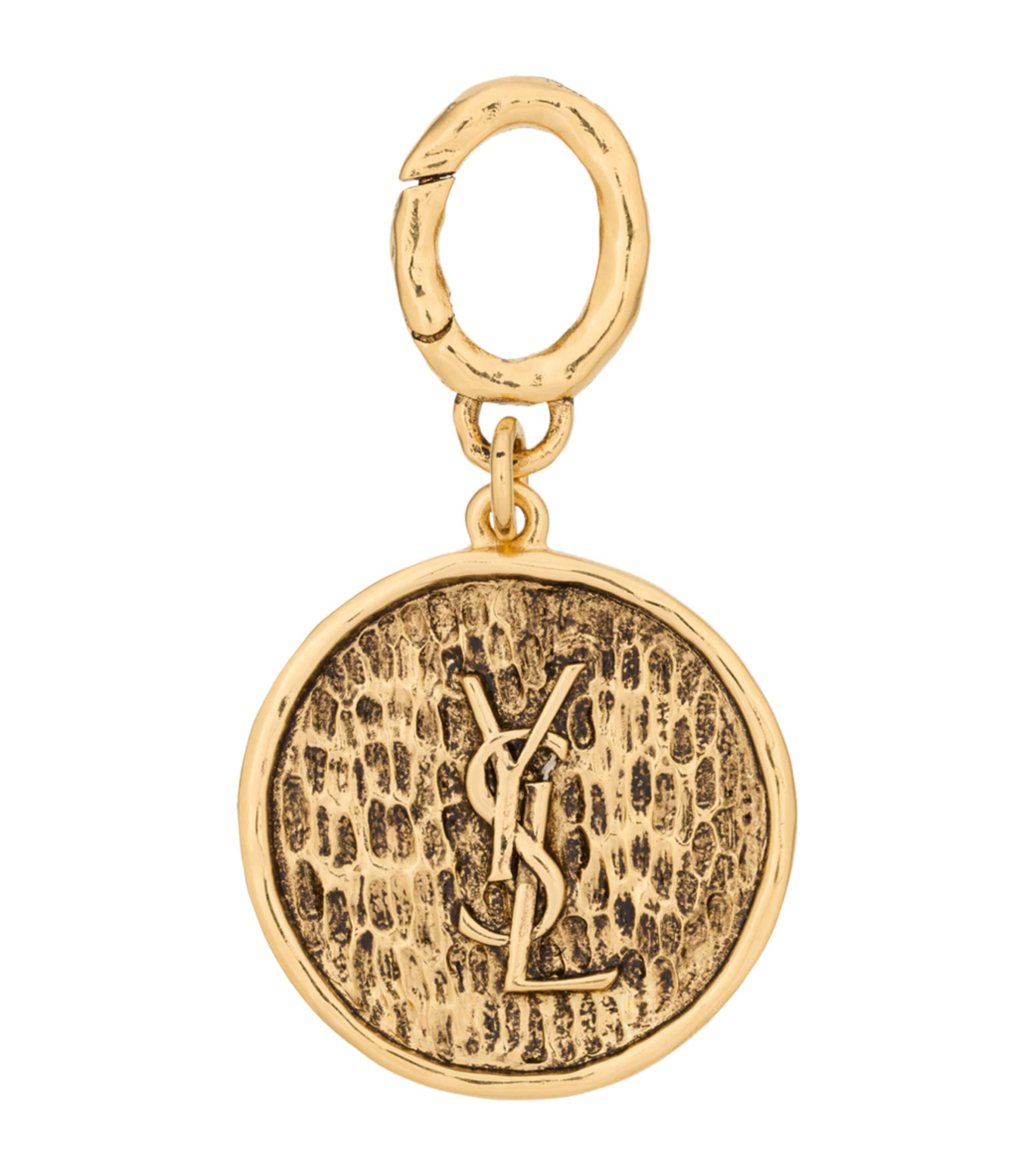 Saint Laurent Cassandre Medallion Charm Image 1
