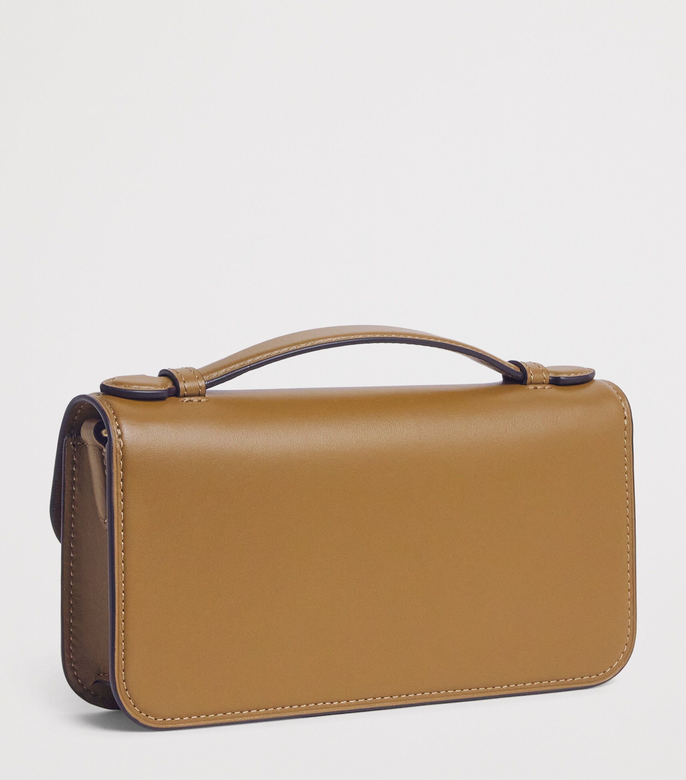 Coach Leather Elora Cross-Body Bag Olive Image 3