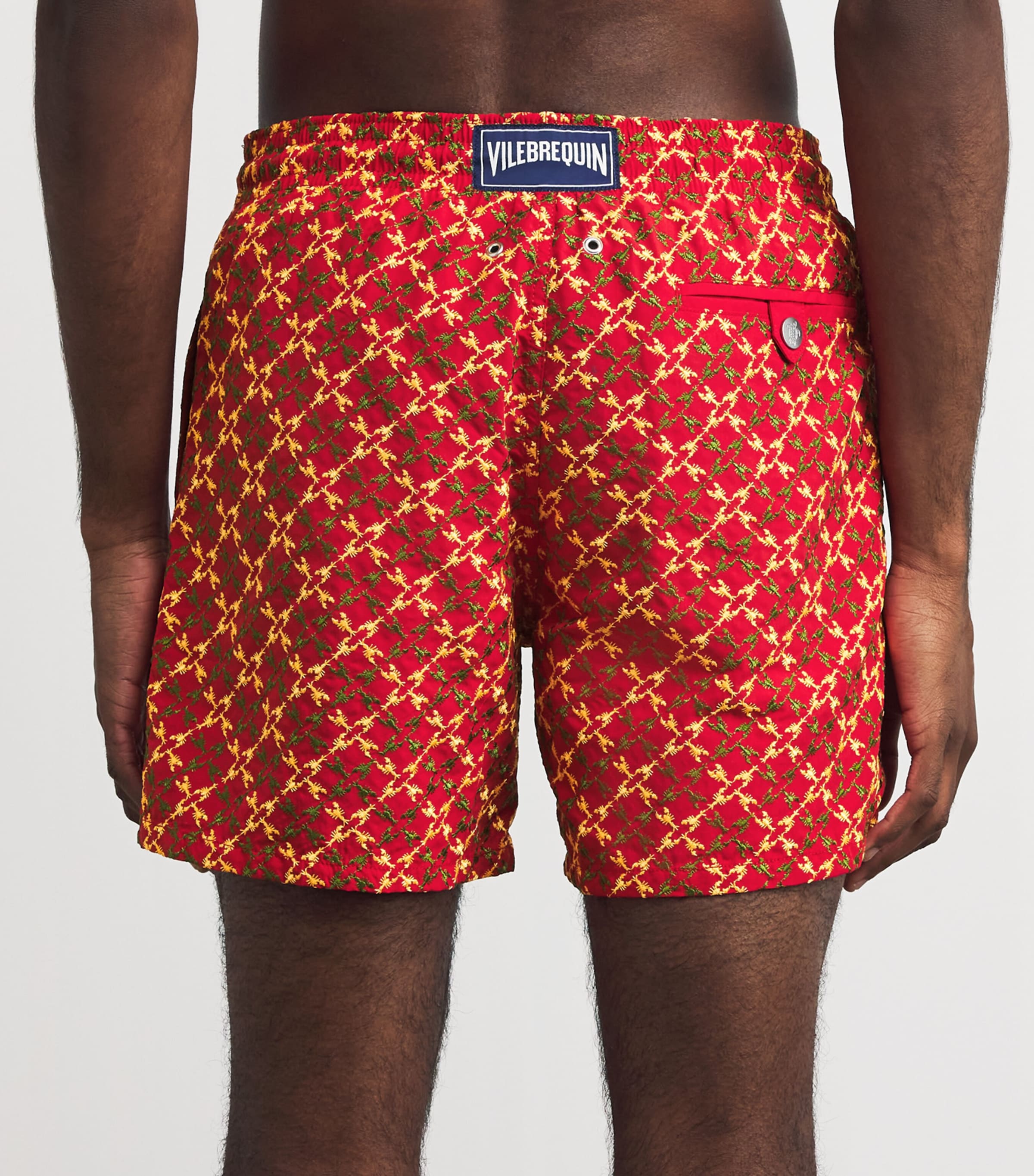 Vilebrequin Mens Mistral Pixel Swim Shorts Image 3
