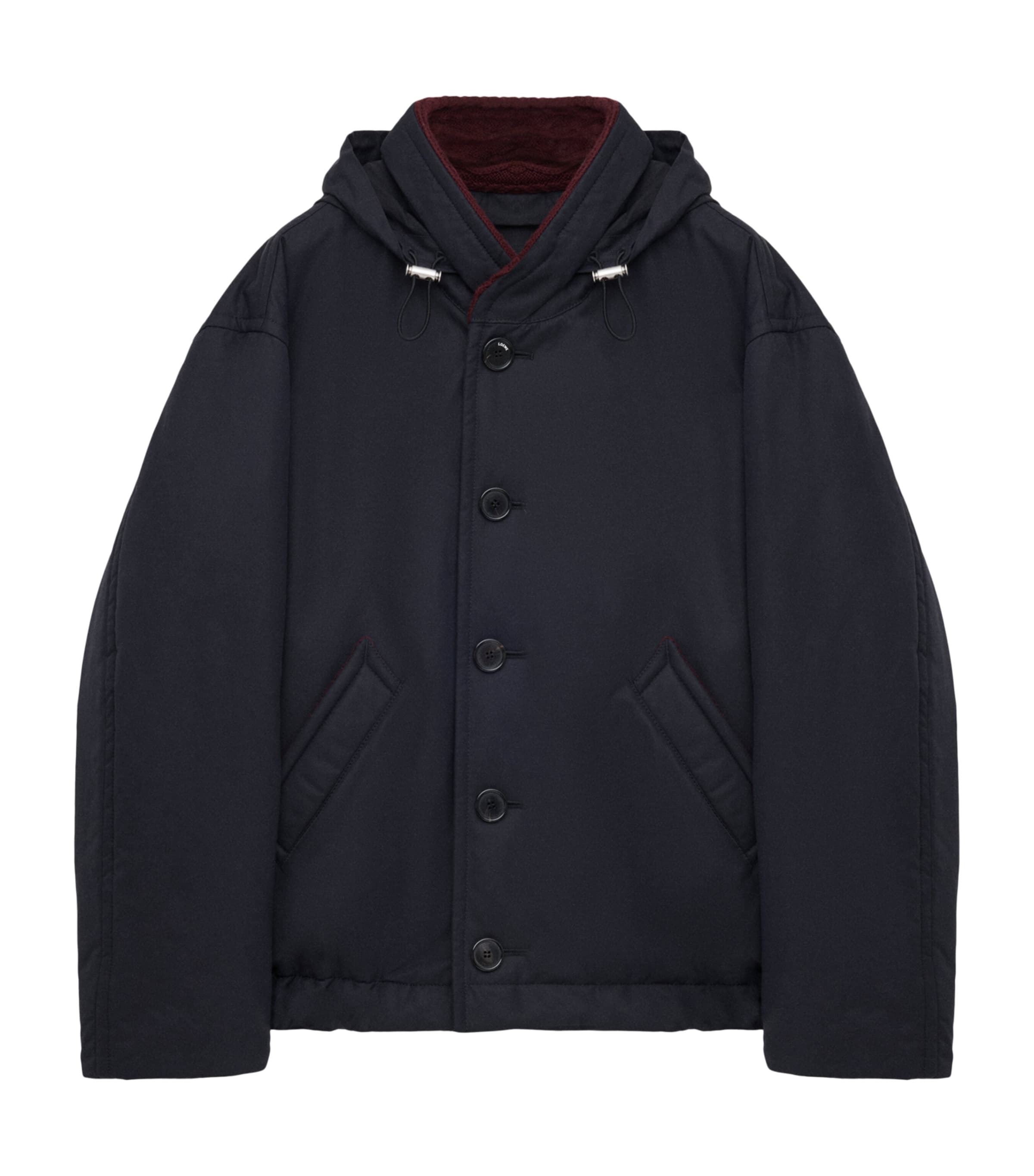 Technical Padded Jacket NAVY BLUE Image 1
