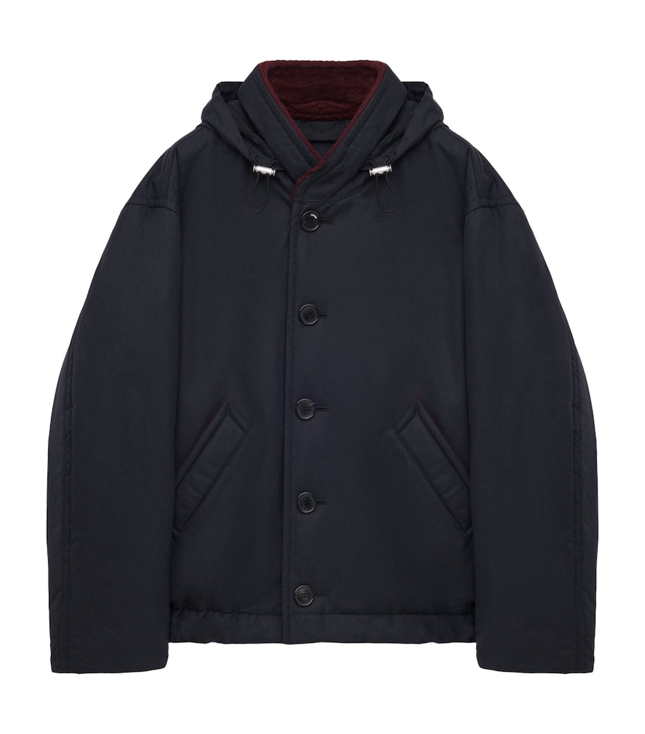 Technical Padded Jacket NAVY BLUE Image 1