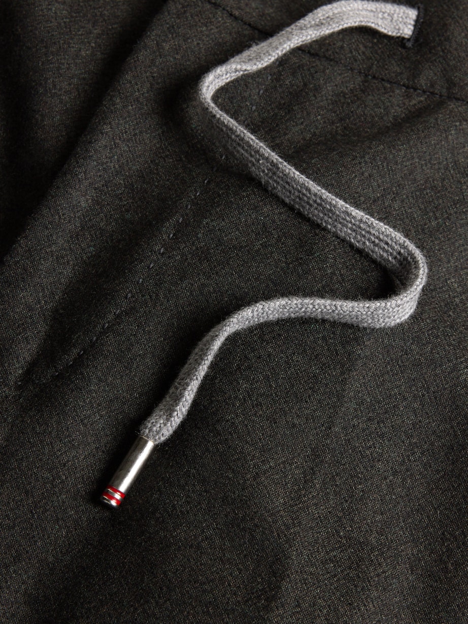 Cashmere Drawstring Sweatpants 26 - GREEN Image 2