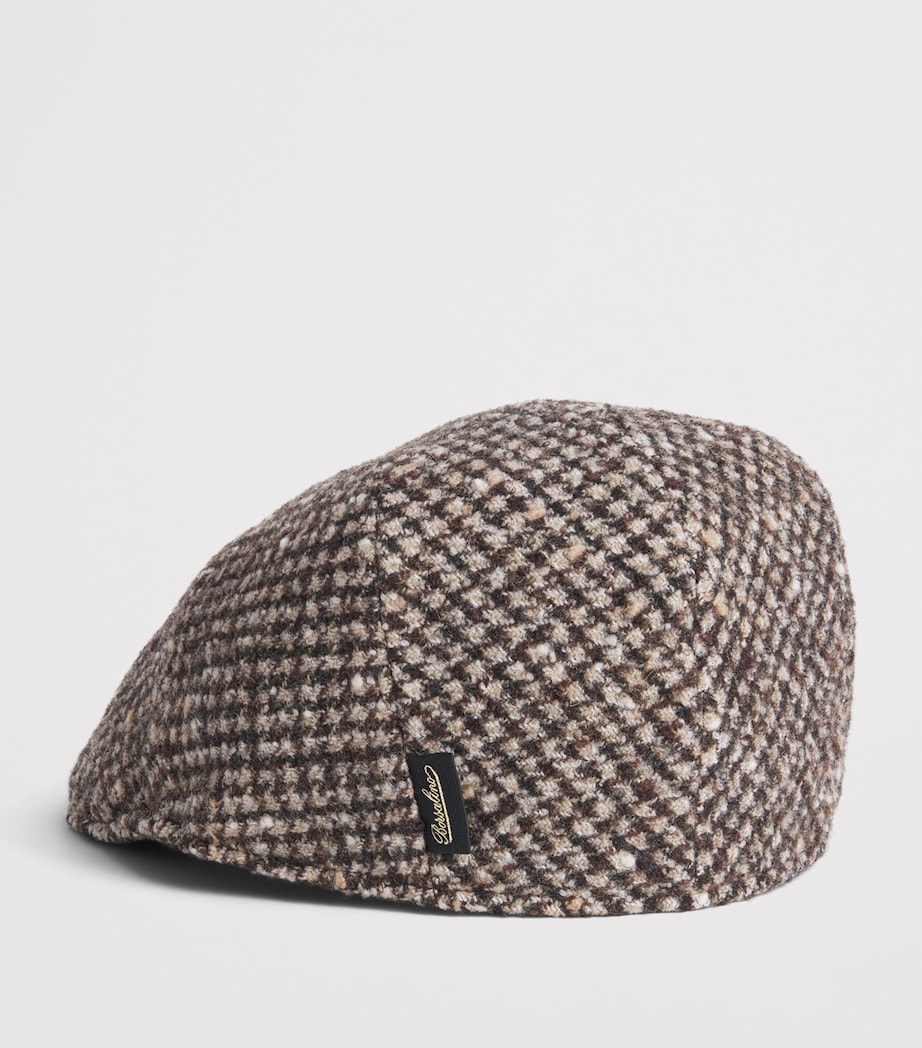 Borsalino Wool Parigi Duckbill Flat Cap Pdp Boucl Marrn Image 2