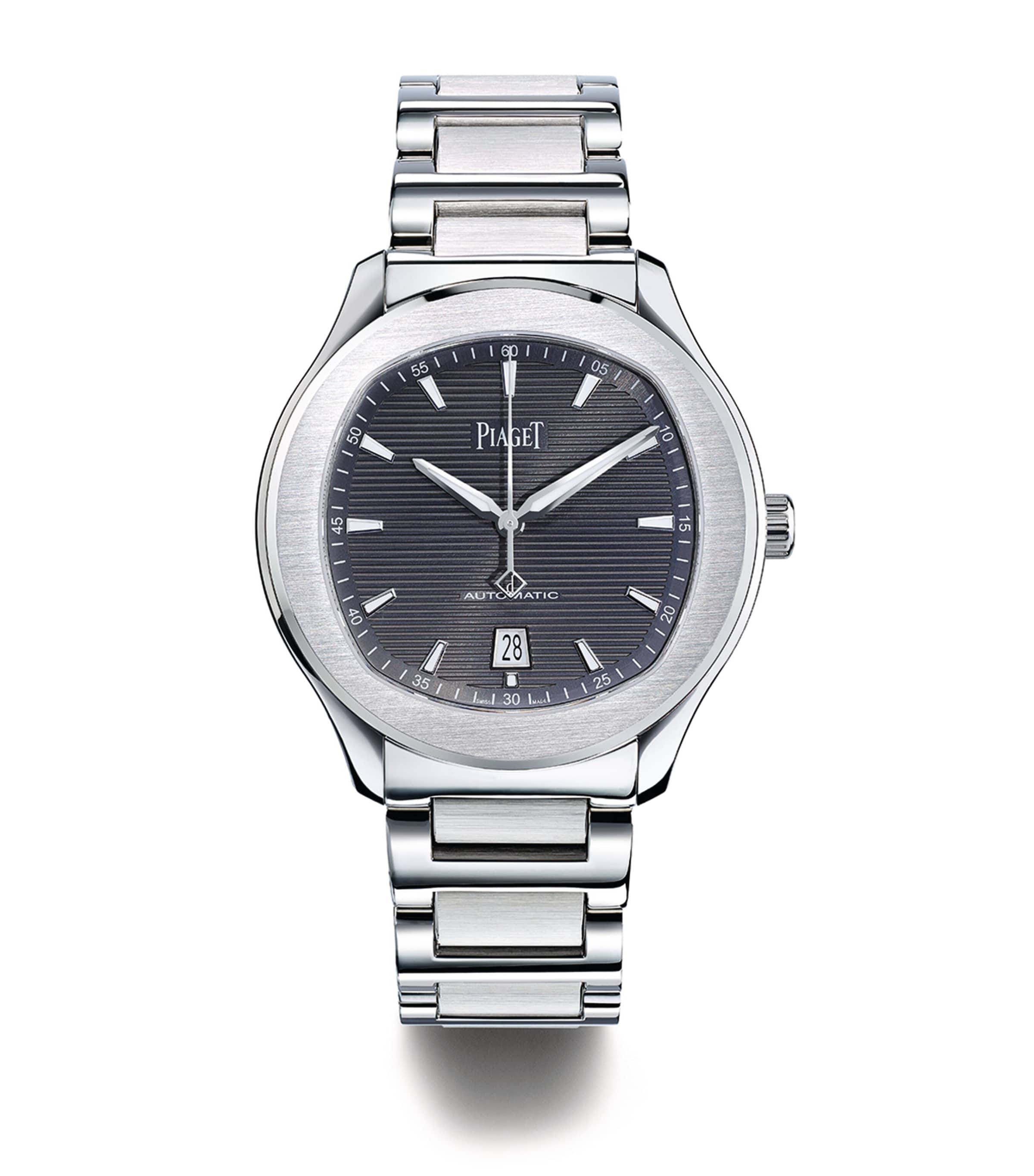 Stainless Steel Polo Date Watch 42mm