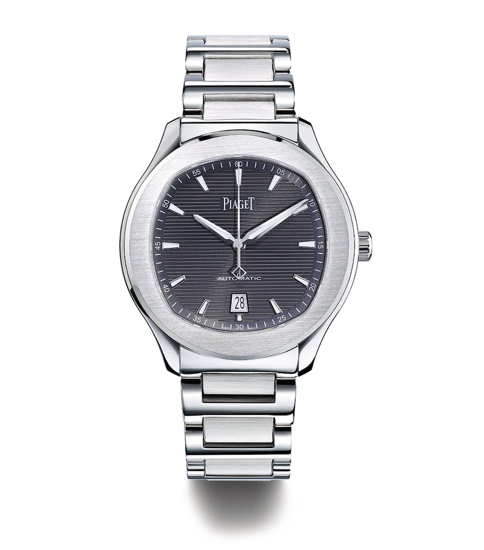 Stainless Steel Polo Date Watch 42mm