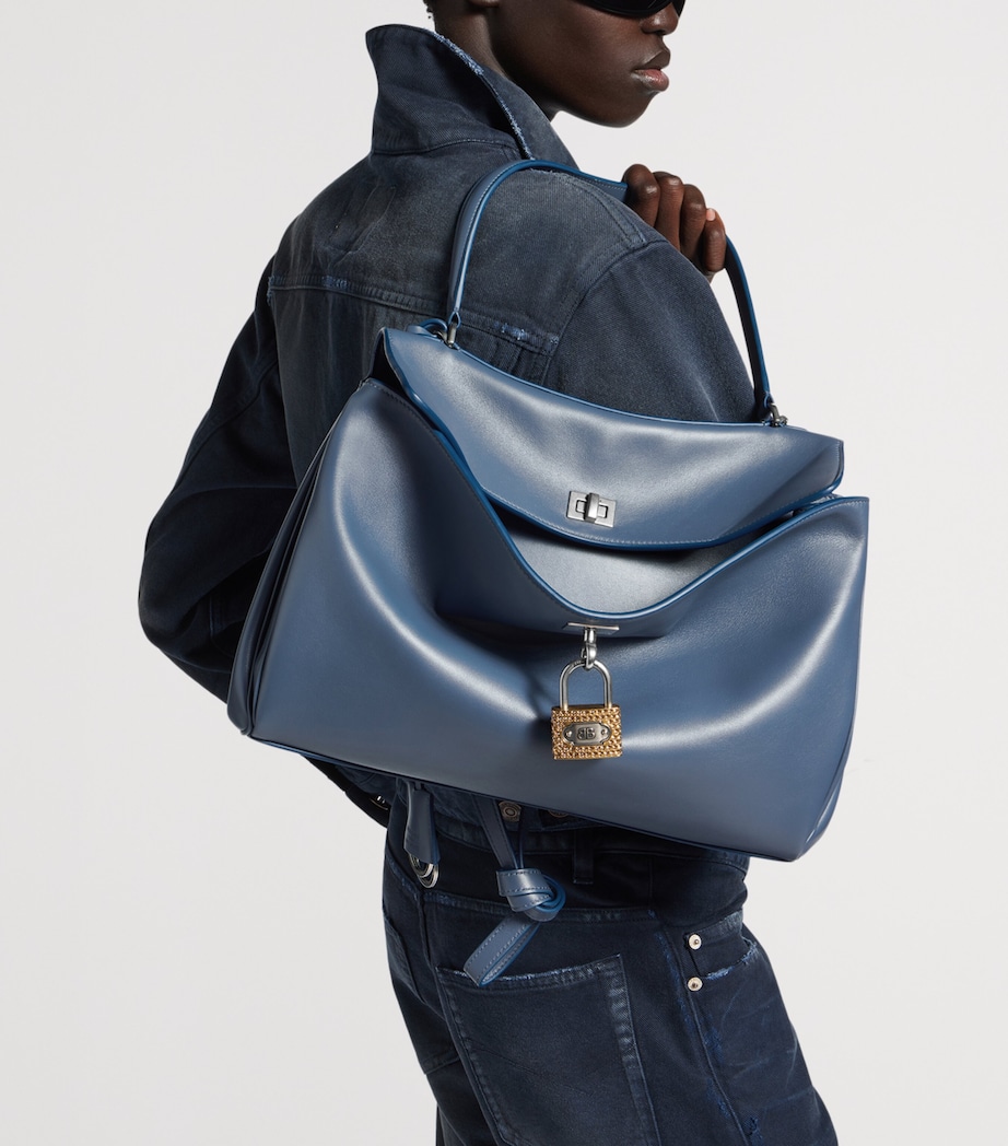 Medium Leather Rodeo Shoulder Bag 4243 Image 3