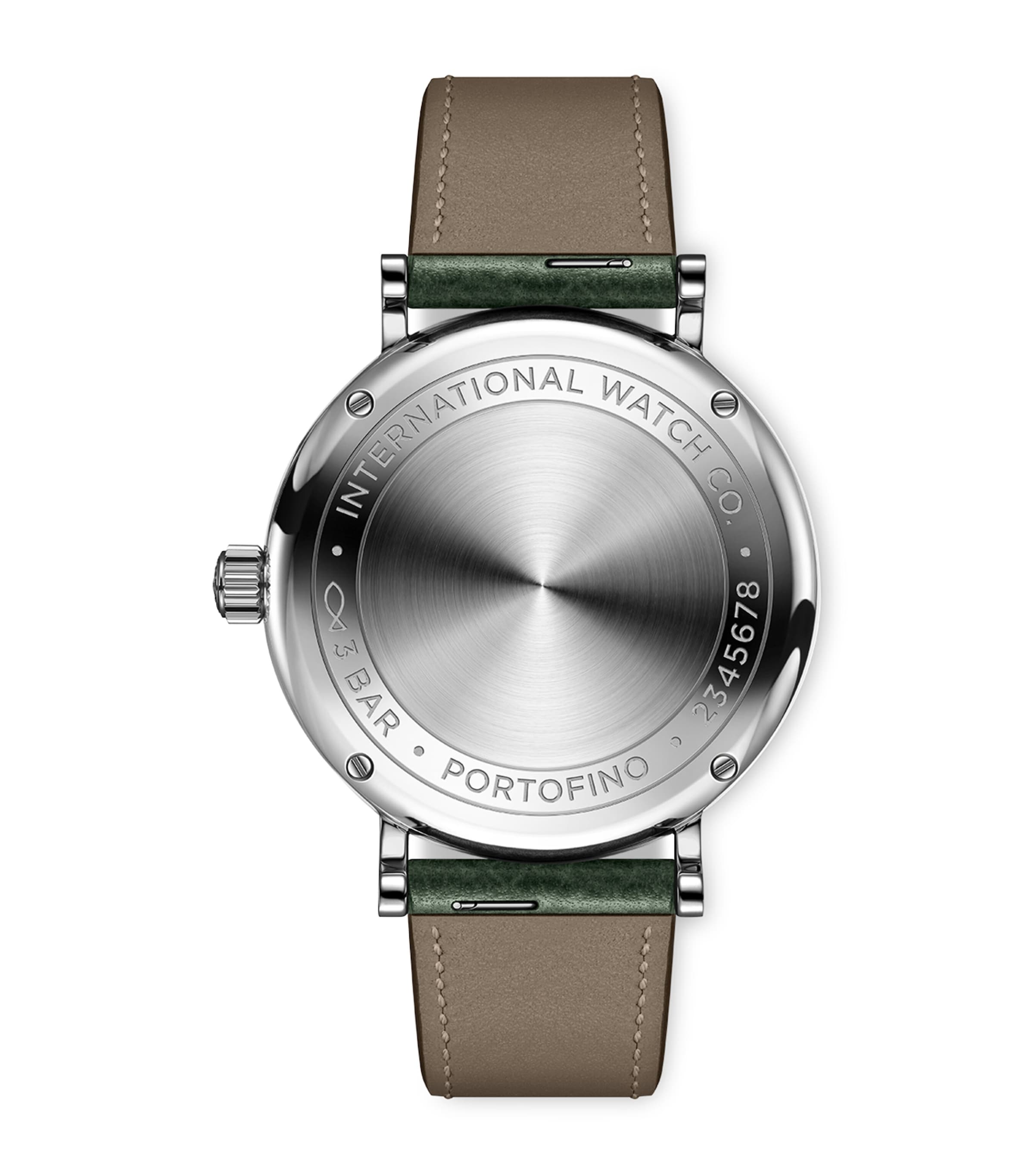 Stainless Steel Portofino Automatic Watch 34mm GREEN Image 3