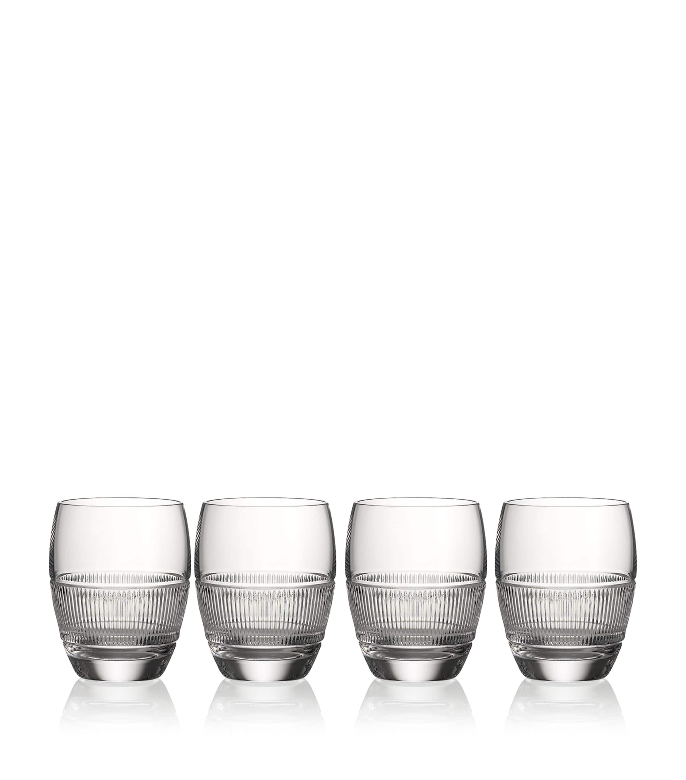 Wedgwood Set of 4 Crystal Helia Tumblers (410ml) Clear