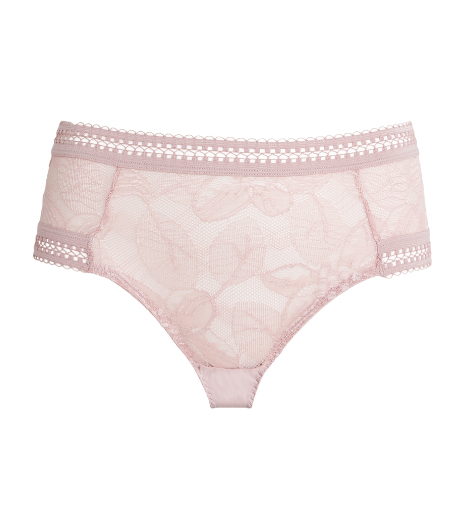 Maison Lejaby Womens Lace Songe Shorty Briefs Misty Rose Image 1