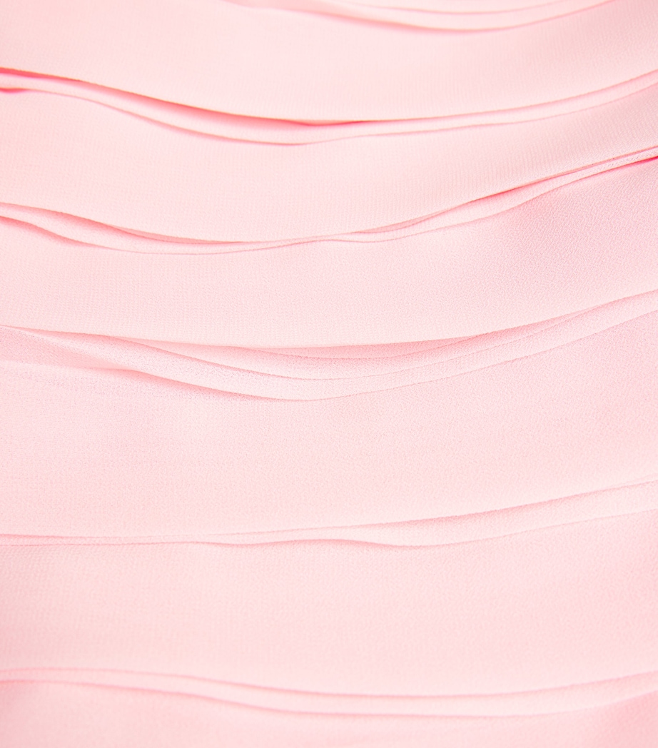 Fabiana Filippi Womens Pleated Midi Skirt Rosa Petalo Image 6