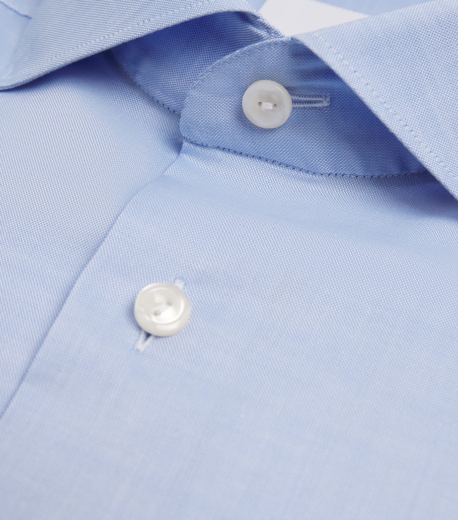 Signature Twill Slim Shirt LIGHT BLUE Image 5