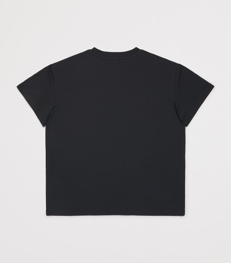 Stella McCartney Kids Organic Cotton Circle Logo T-Shirt (8-14 Years) Image 2