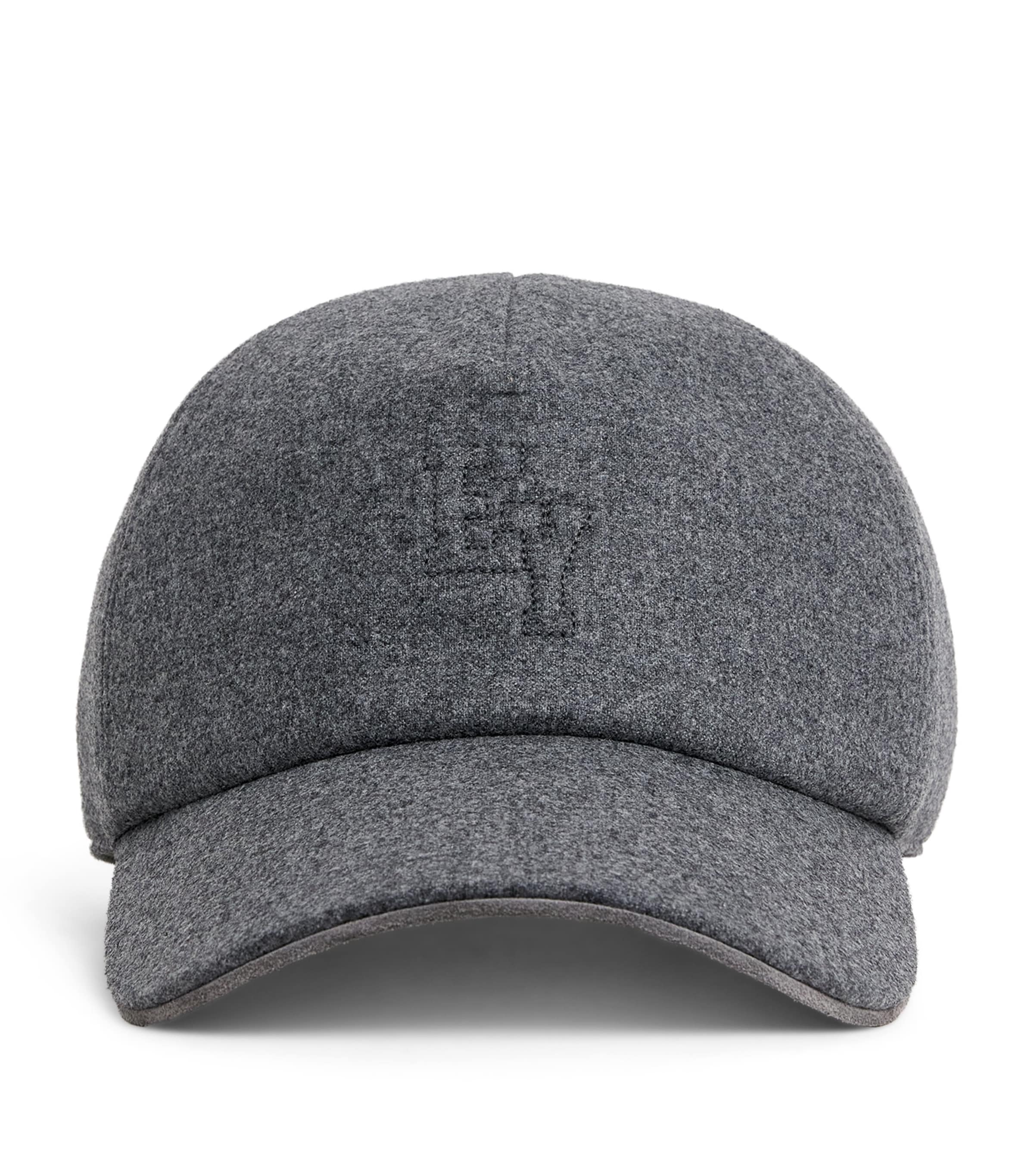 Eleventy Wool-Blend Baseball Logo Cap Gr Medio E Gr Medio Image 1