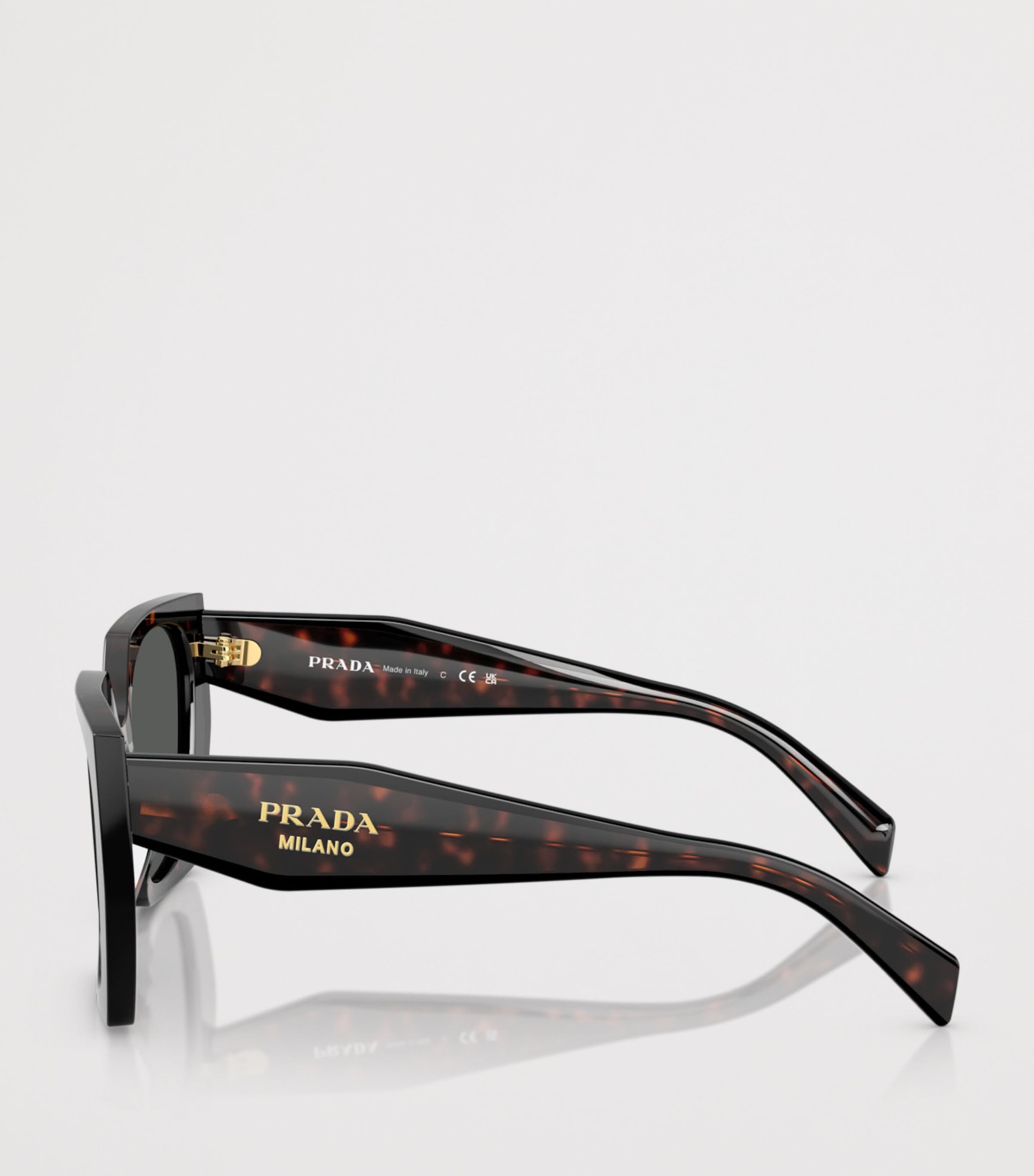 Prada Acetate PR 15WS Rectangle Sunglasses Image 3