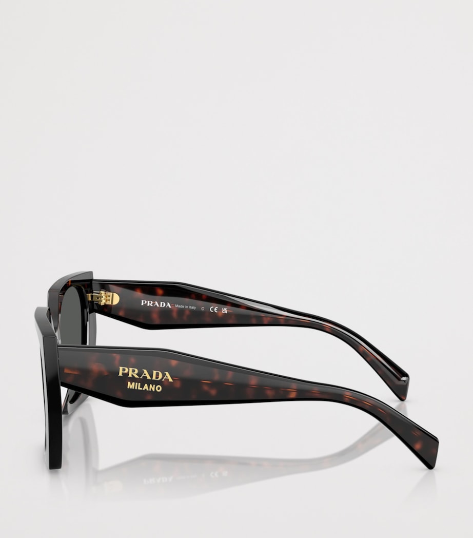 Prada Acetate PR 15WS Rectangle Sunglasses Image 3