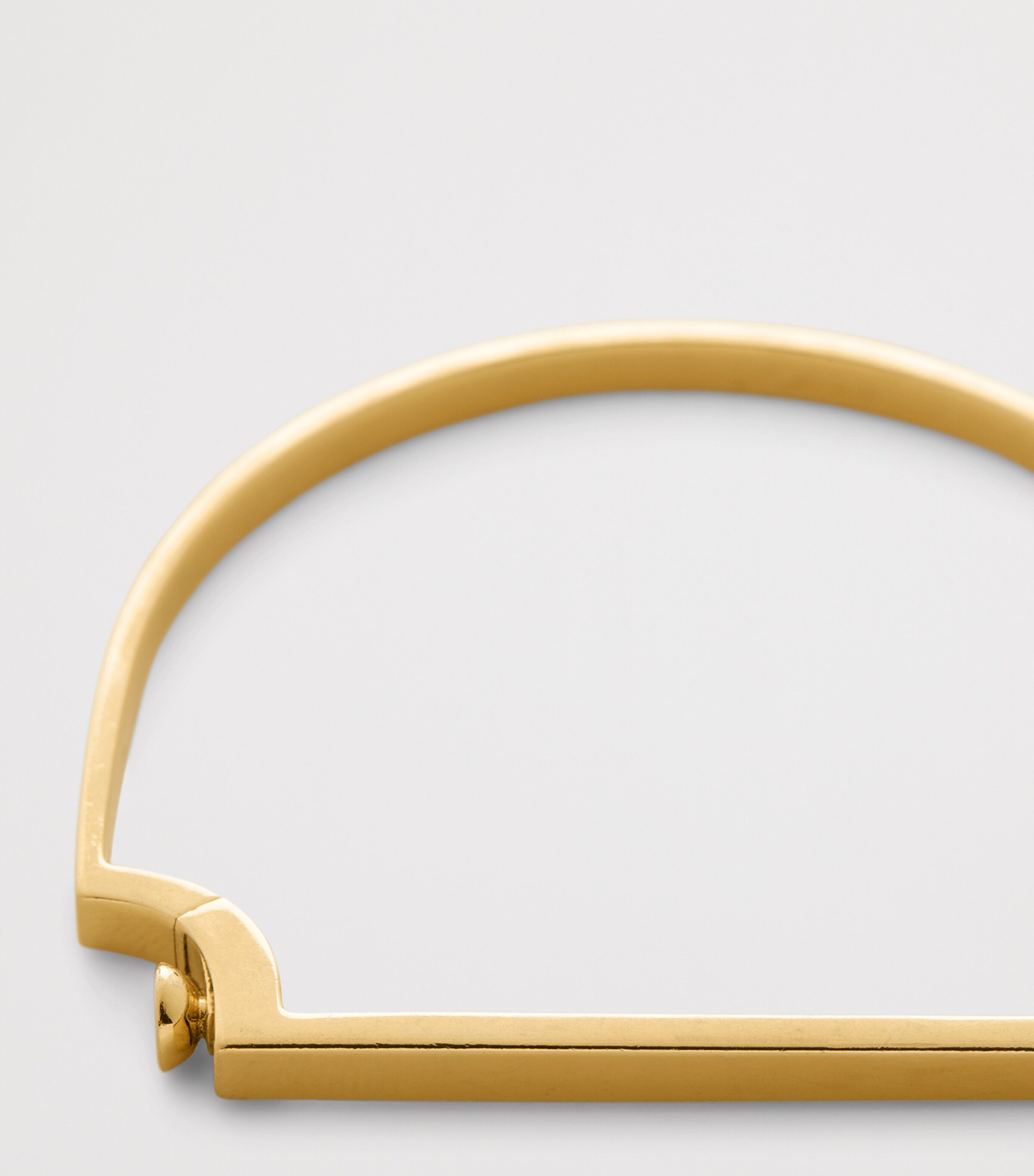 Gold Vermeil Signature Bangle 18K GOLD VERMEIL Image 2