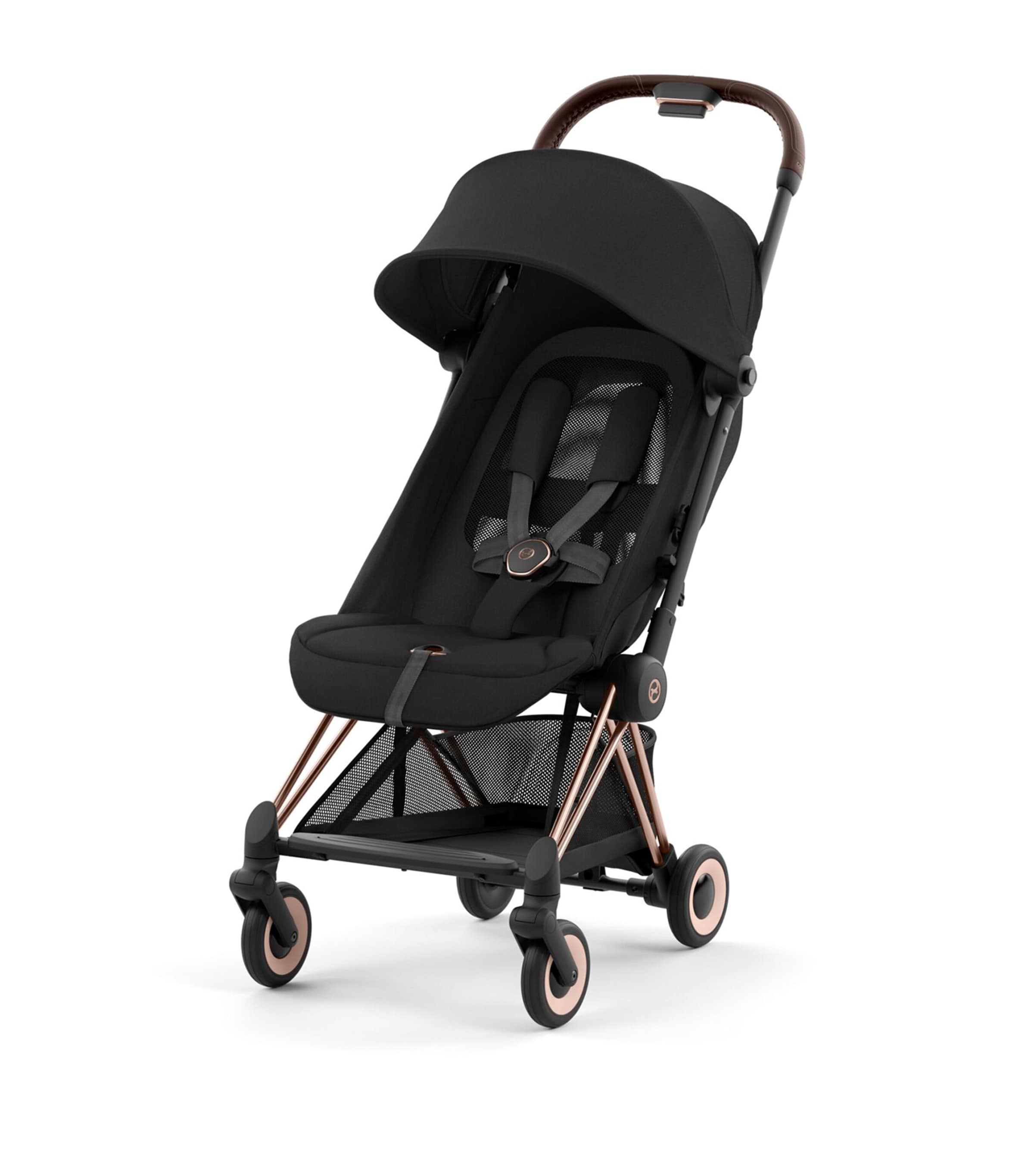 COYA Stroller - Rosegold/Sepia Black SEPIA BLACK Image 6