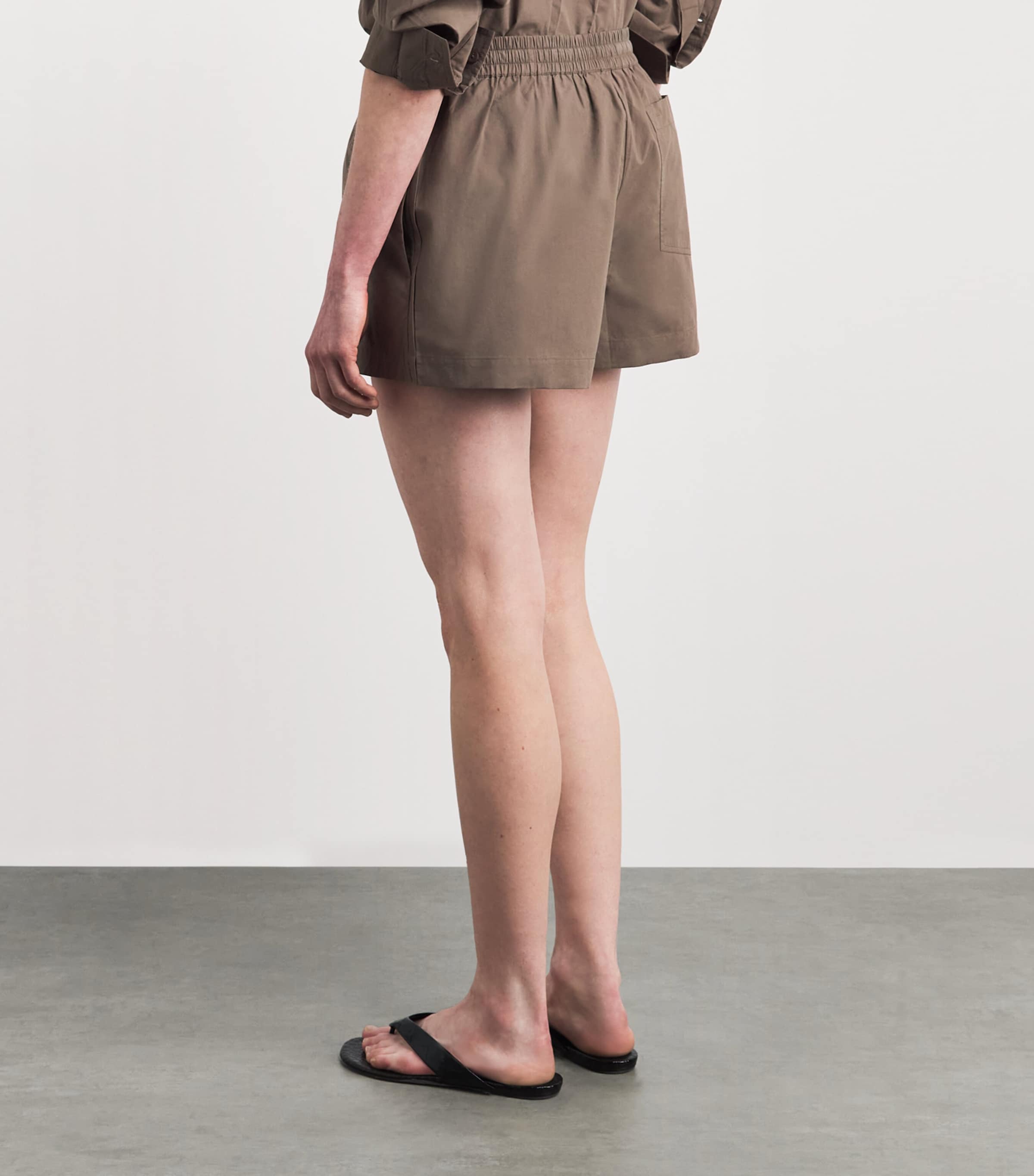 Matteau Womens Organic Cotton Relaxed Shorts Birchbir Image 5