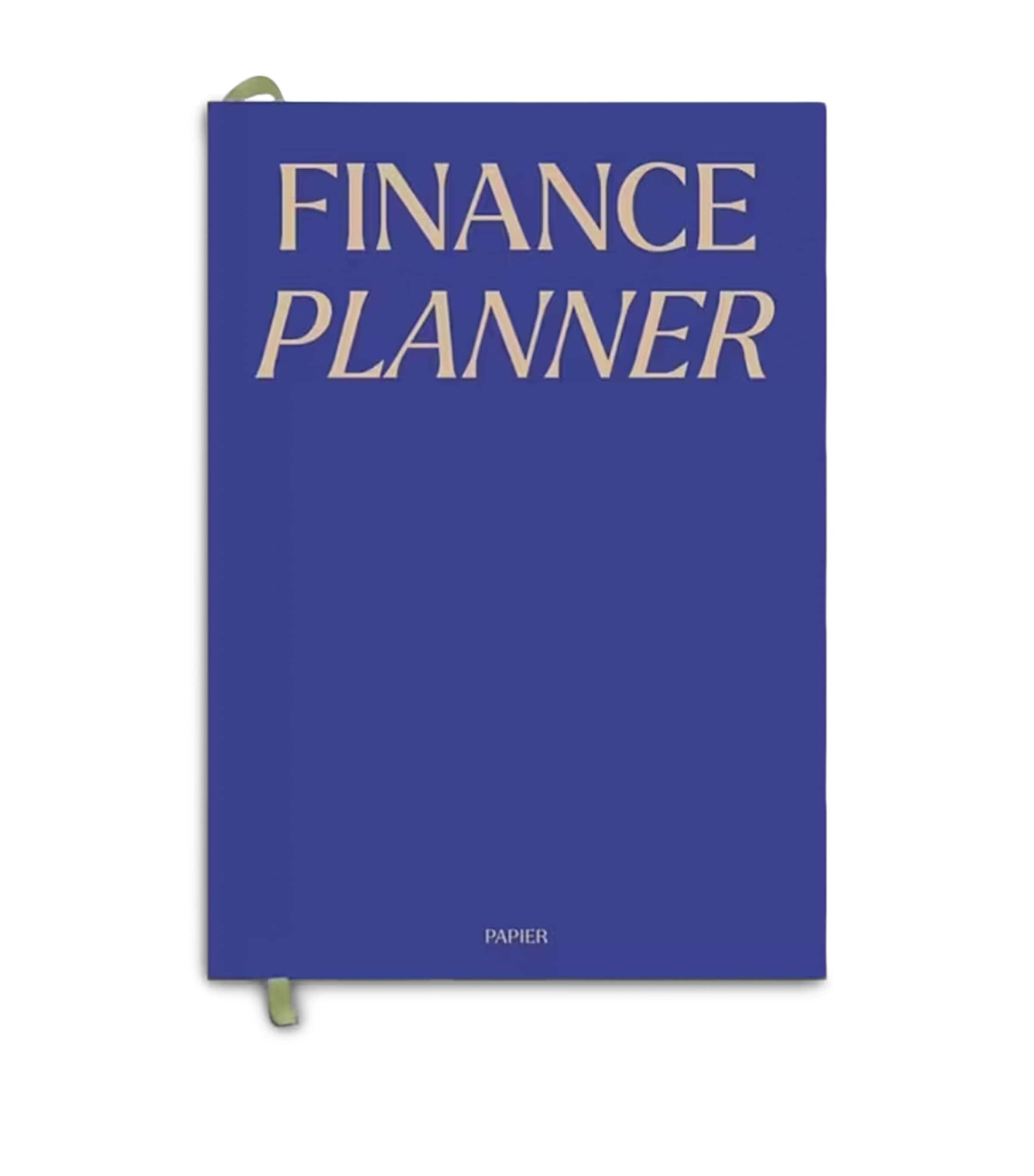 Papier Wonder Finance Planner In Blue