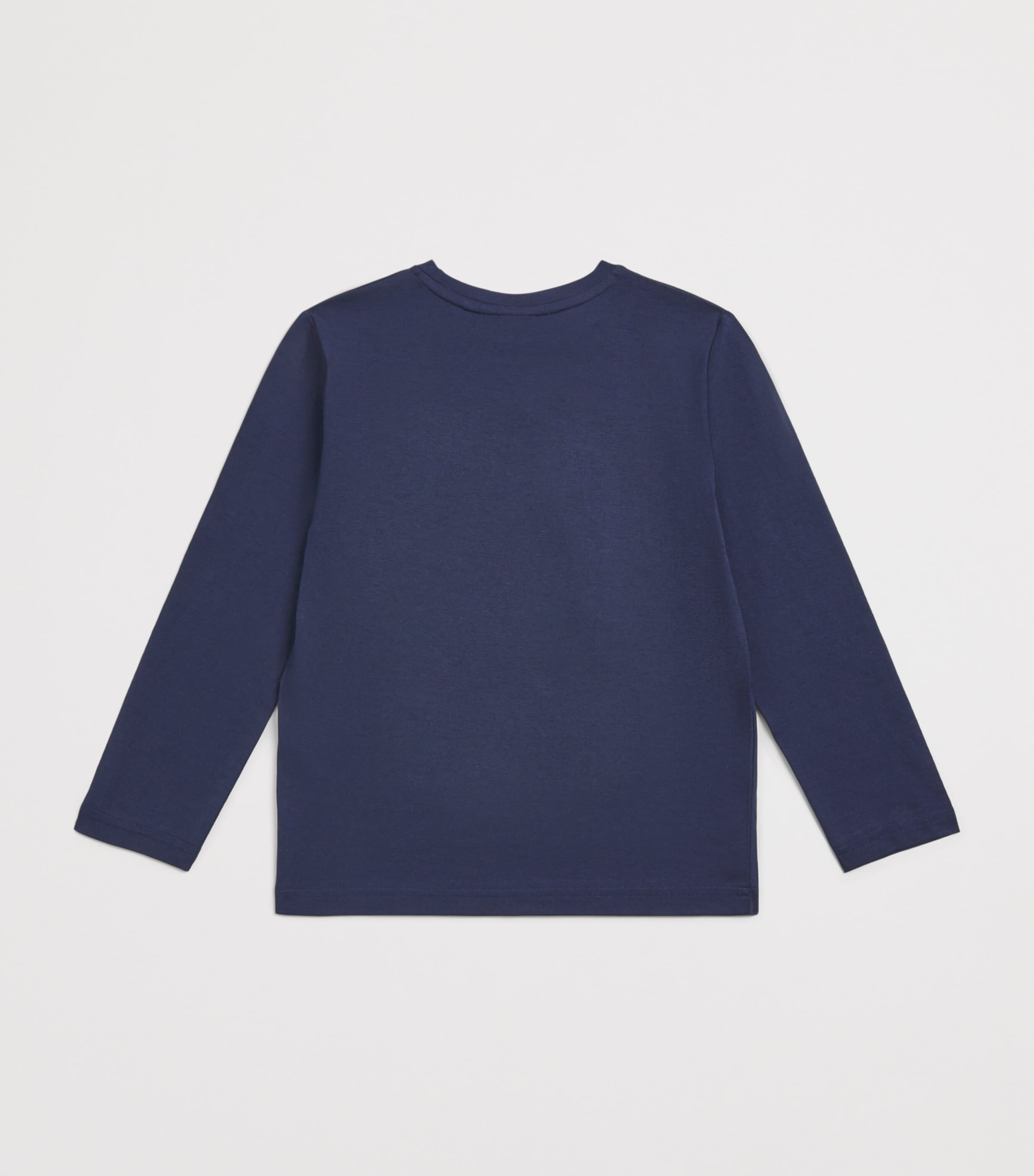 BOSS Kidswear Logo Long-Sleeve T-Shirt (4-16 Years) Navy Image 2